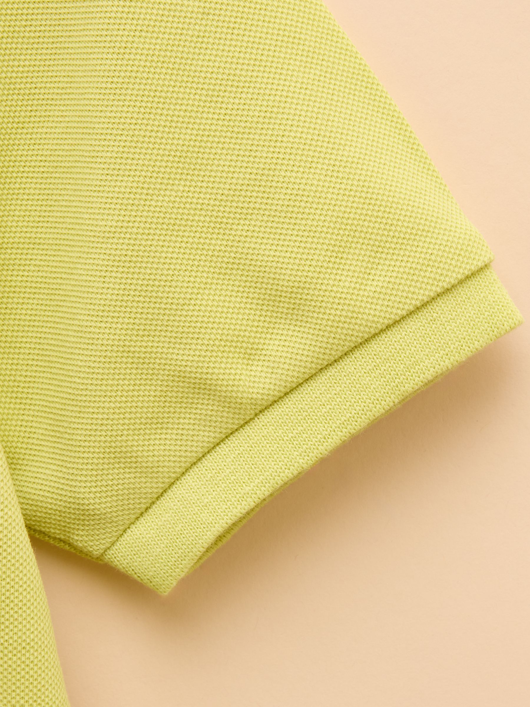 Woody Green Cotton Pique Polo Shirt - Image 6 of 7