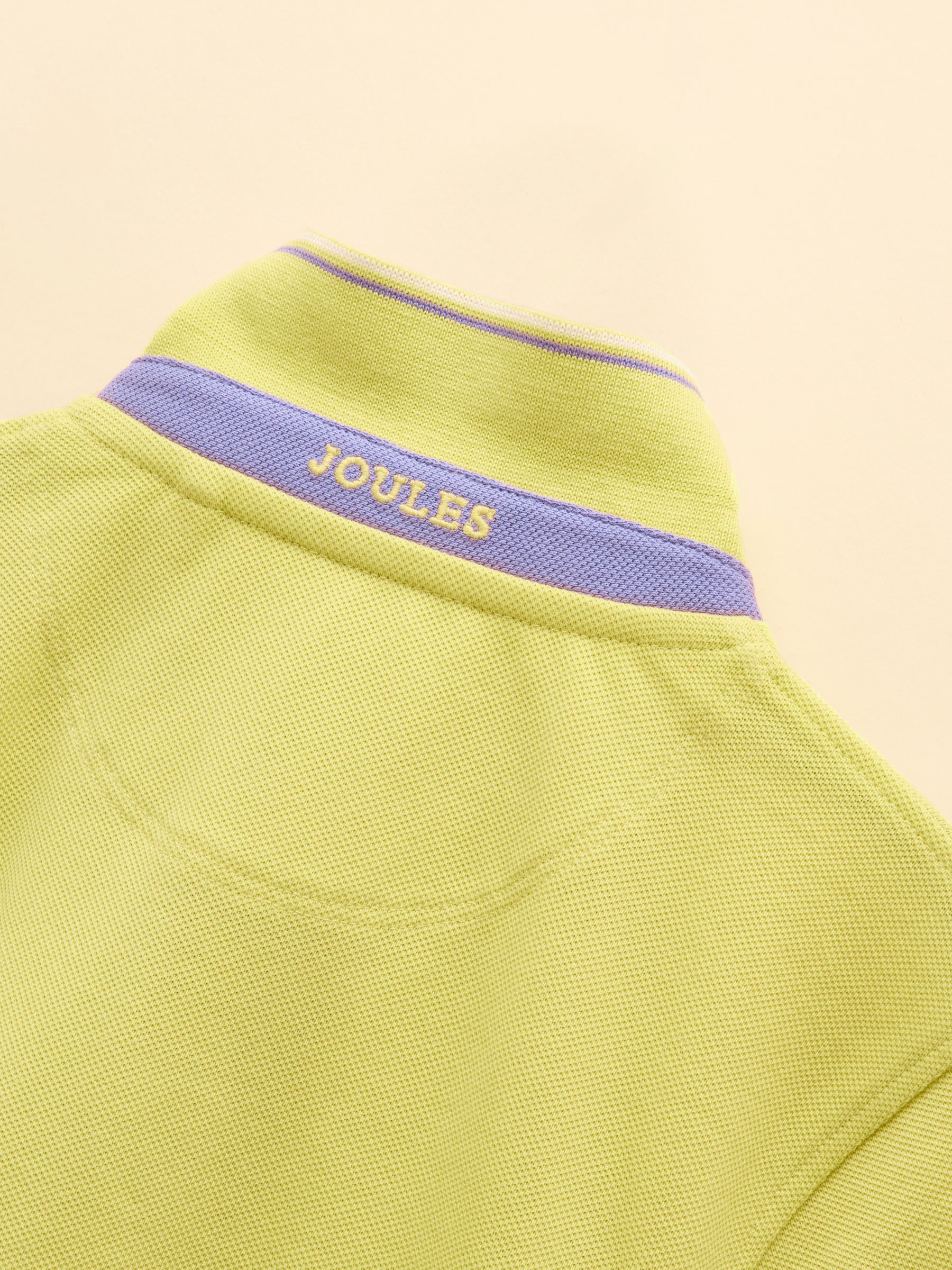 Boys' Woody Green Cotton Pique Polo Shirt - Image 6 of 6