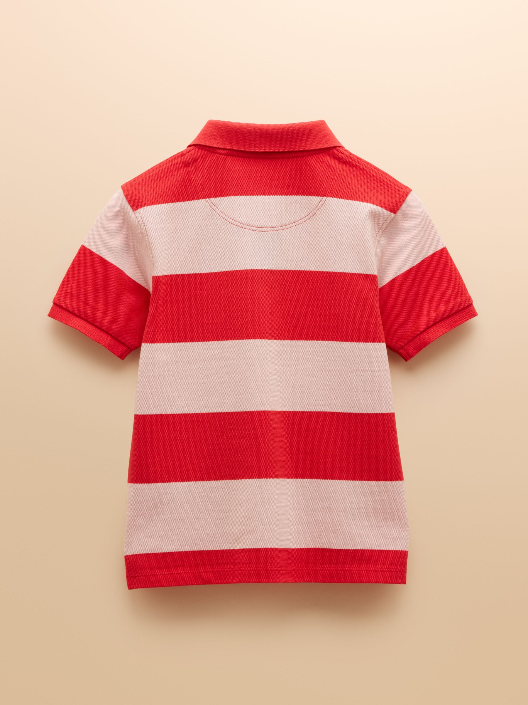 Boys' Woody Red Striped Polo Shirt - Image 2 of 4