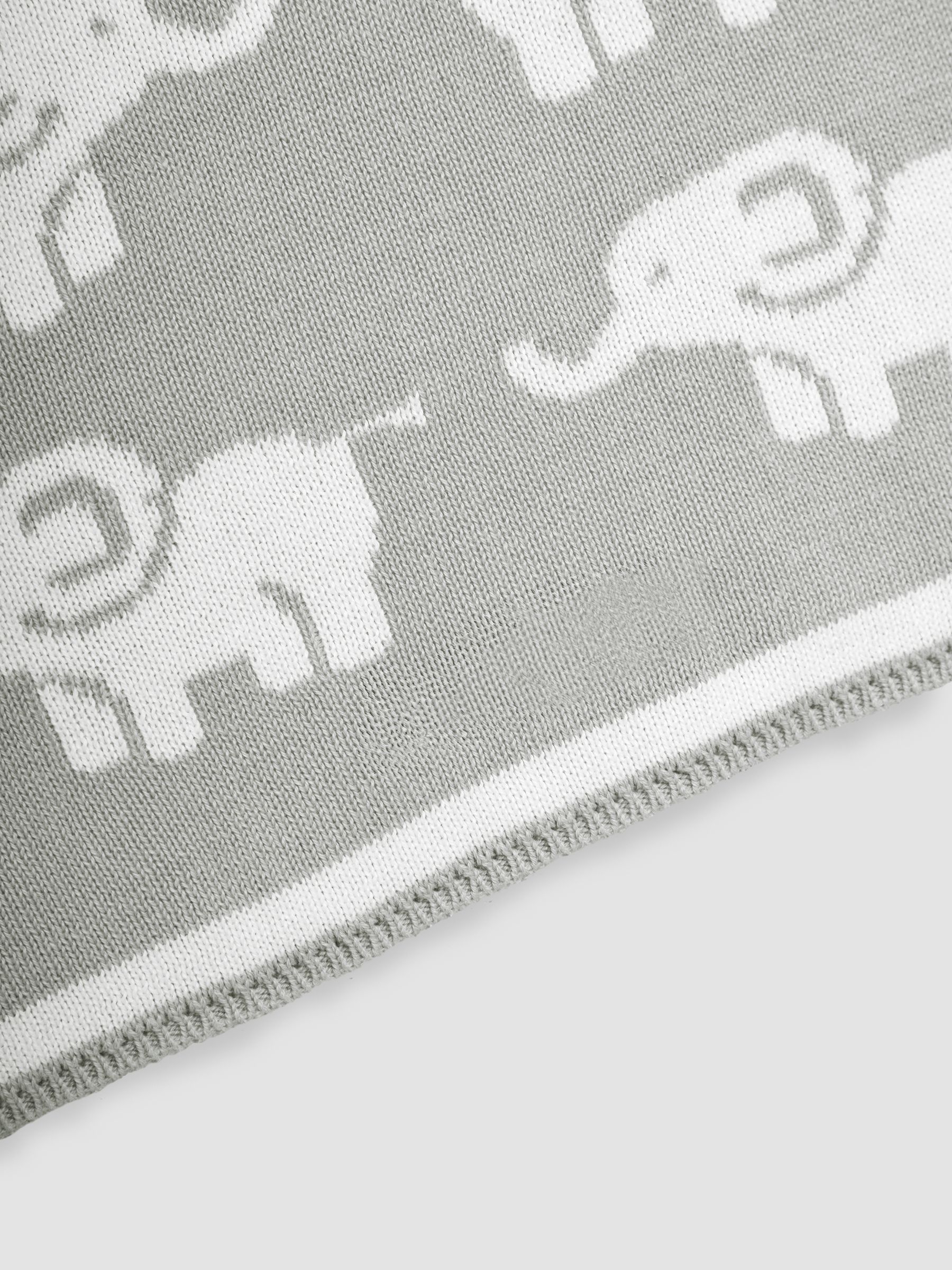 Grey Elephant Knitted Shawl - Image 4 of 5