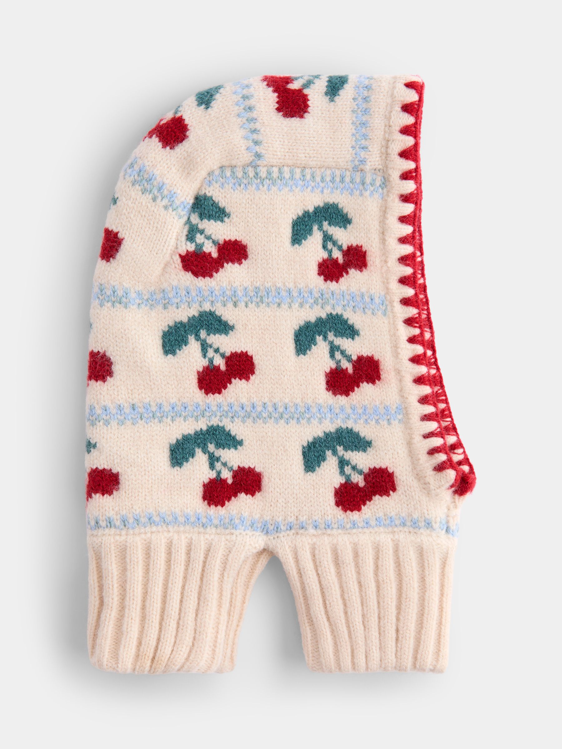 Pink Cherry Balaclava Hat - Image 4 of 5