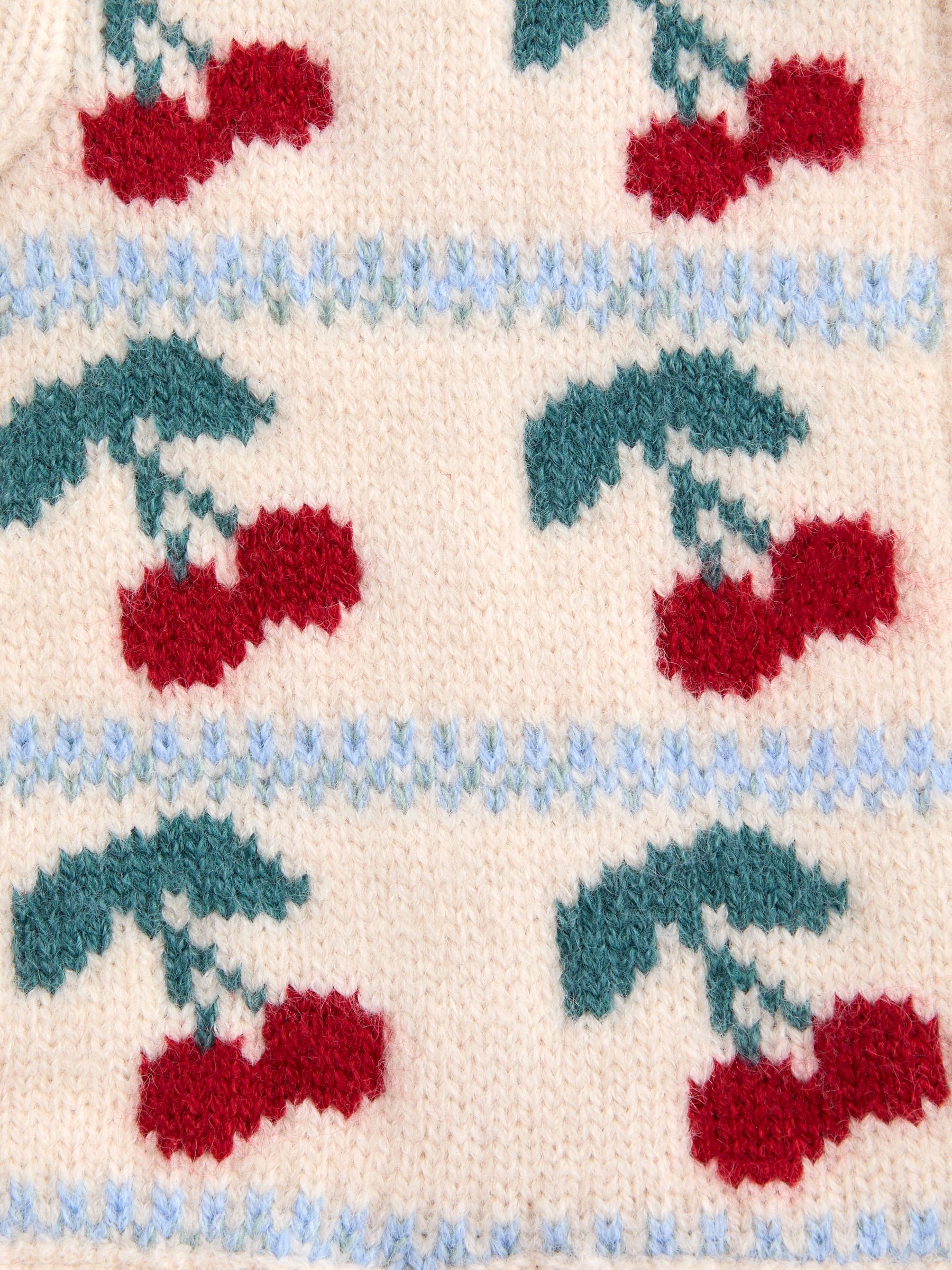 Pink Cherry Balaclava Hat - Image 5 of 5