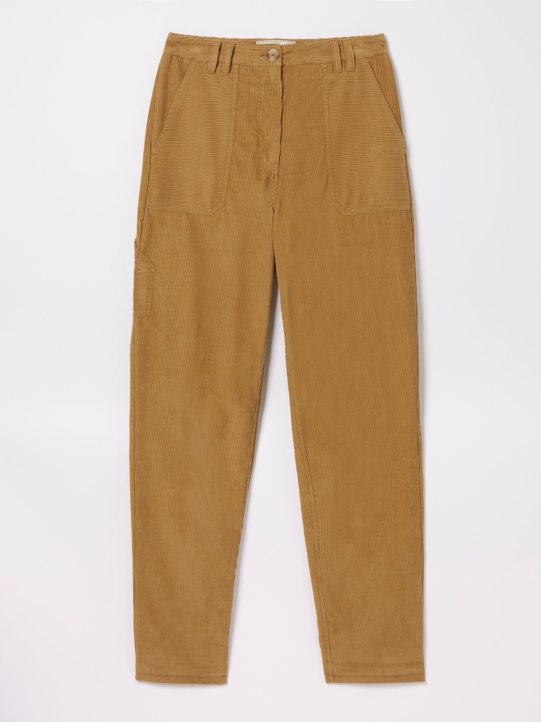 Chesil Brown Mixed Cord Trousers - Image 6 of 6