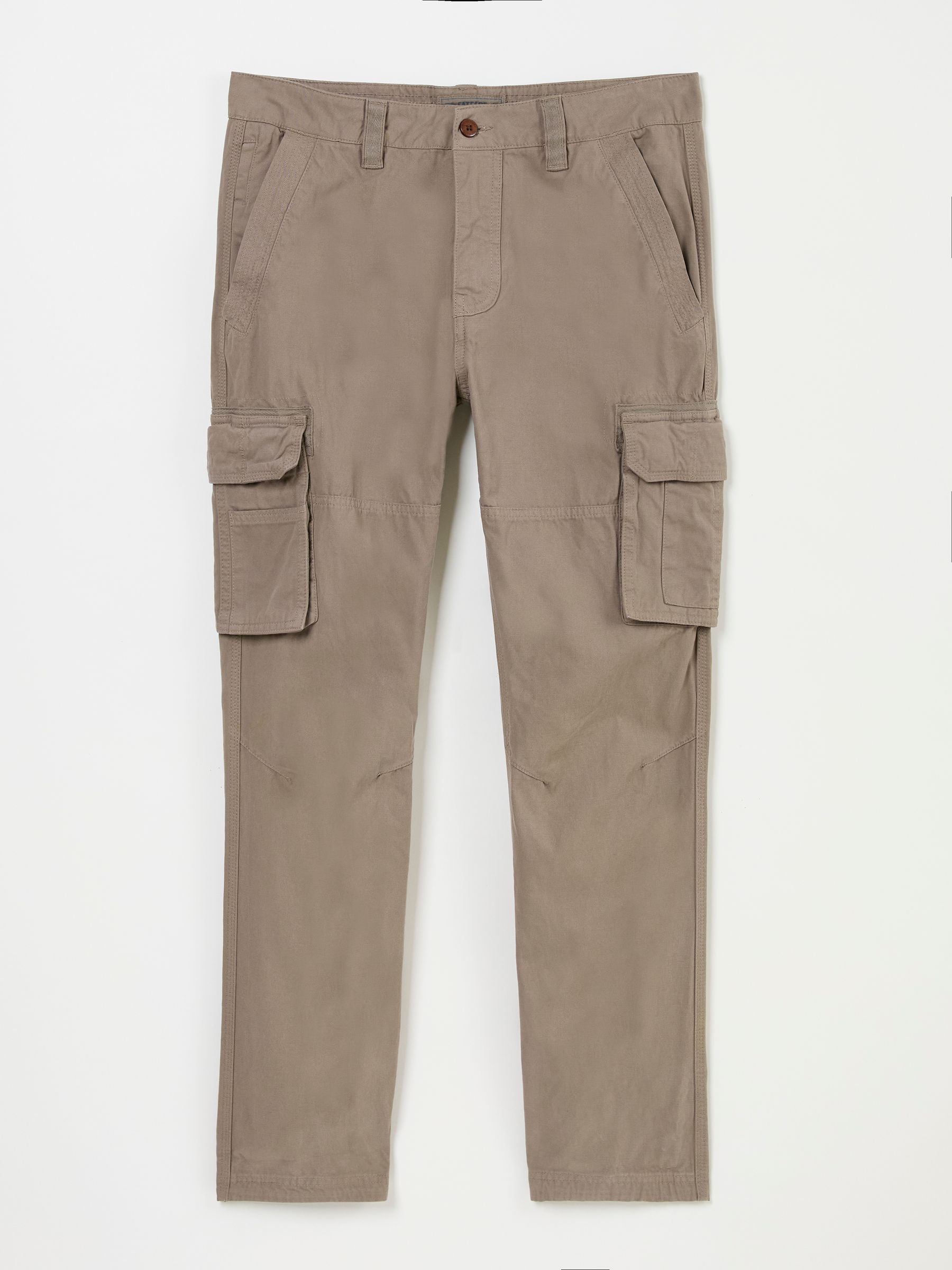 Breakyard Natural Dark Natural Cargo Trousers - Image 5 of 5