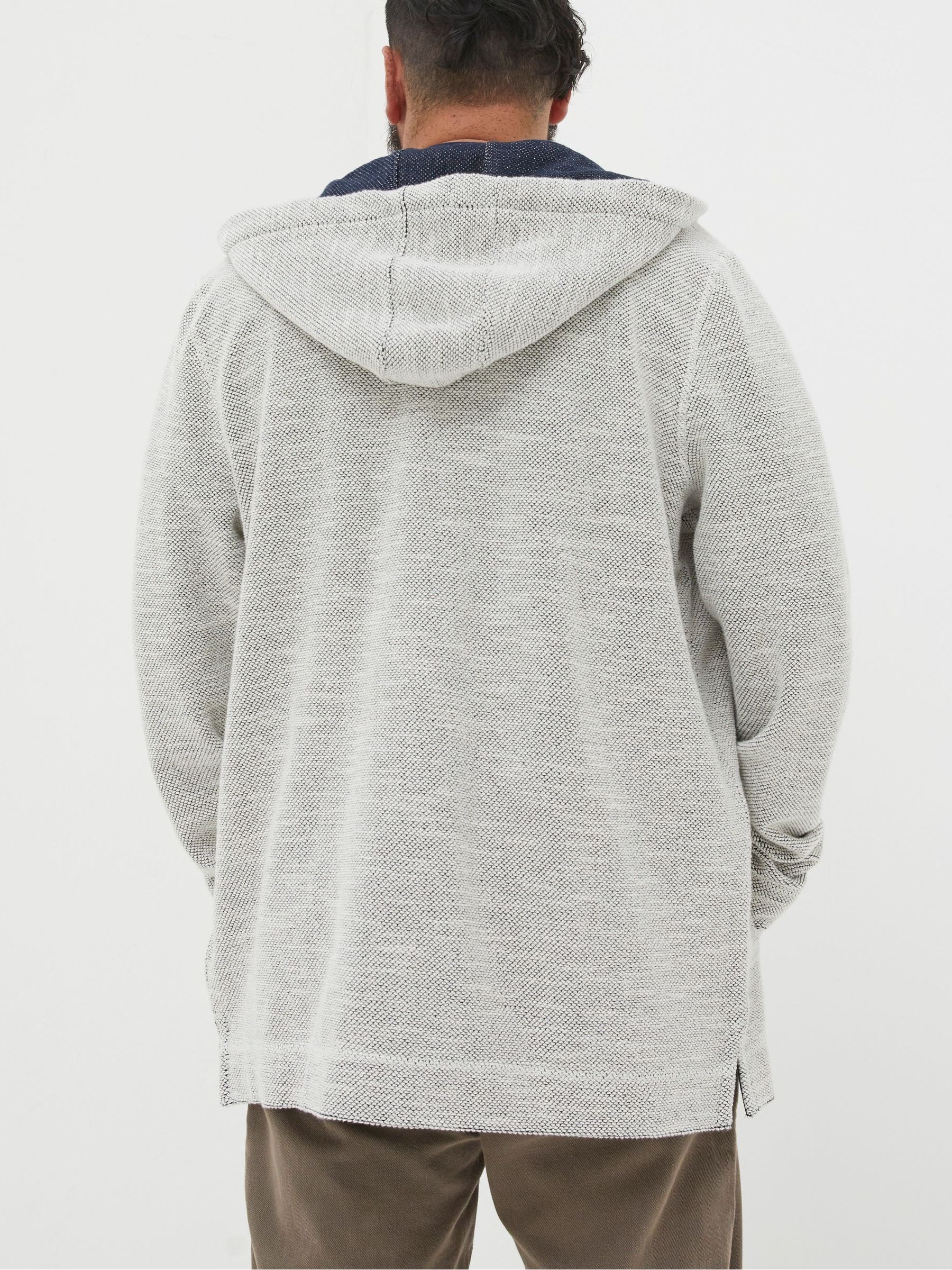 Natural Woolacombe Zip Through Hoodie - Image 2 of 7
