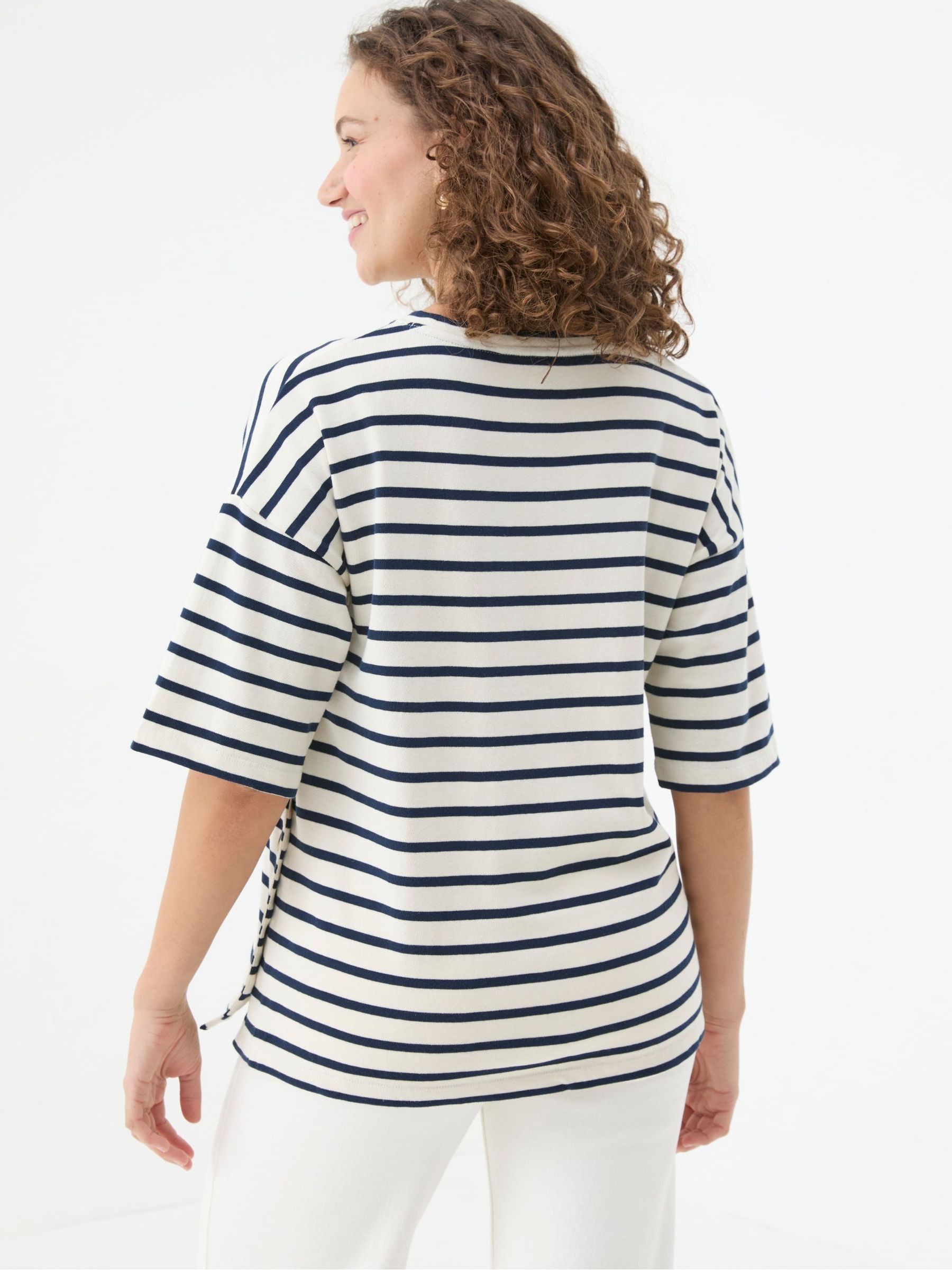 Kiki Cream Stripe Top - Image 2 of 5