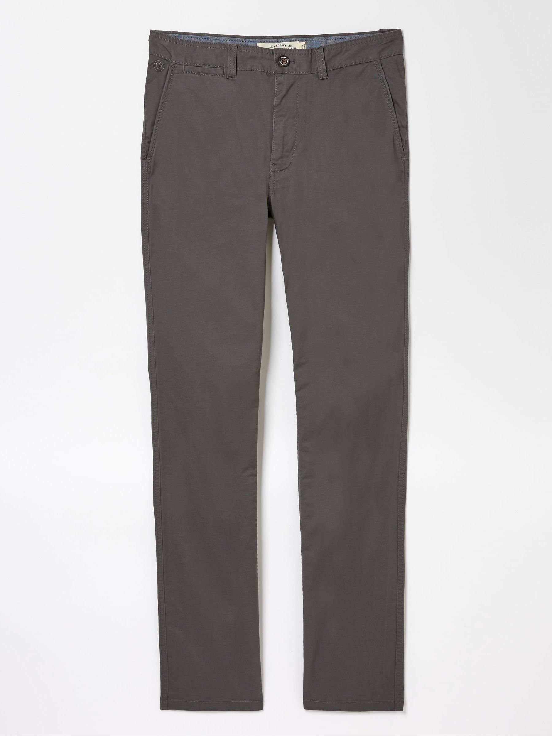 Grey Charcoal Slim Heyshott Chinos - Image 5 of 5 Grey Charcoal Slim Heyshott Chinos - Image 5 of 5
