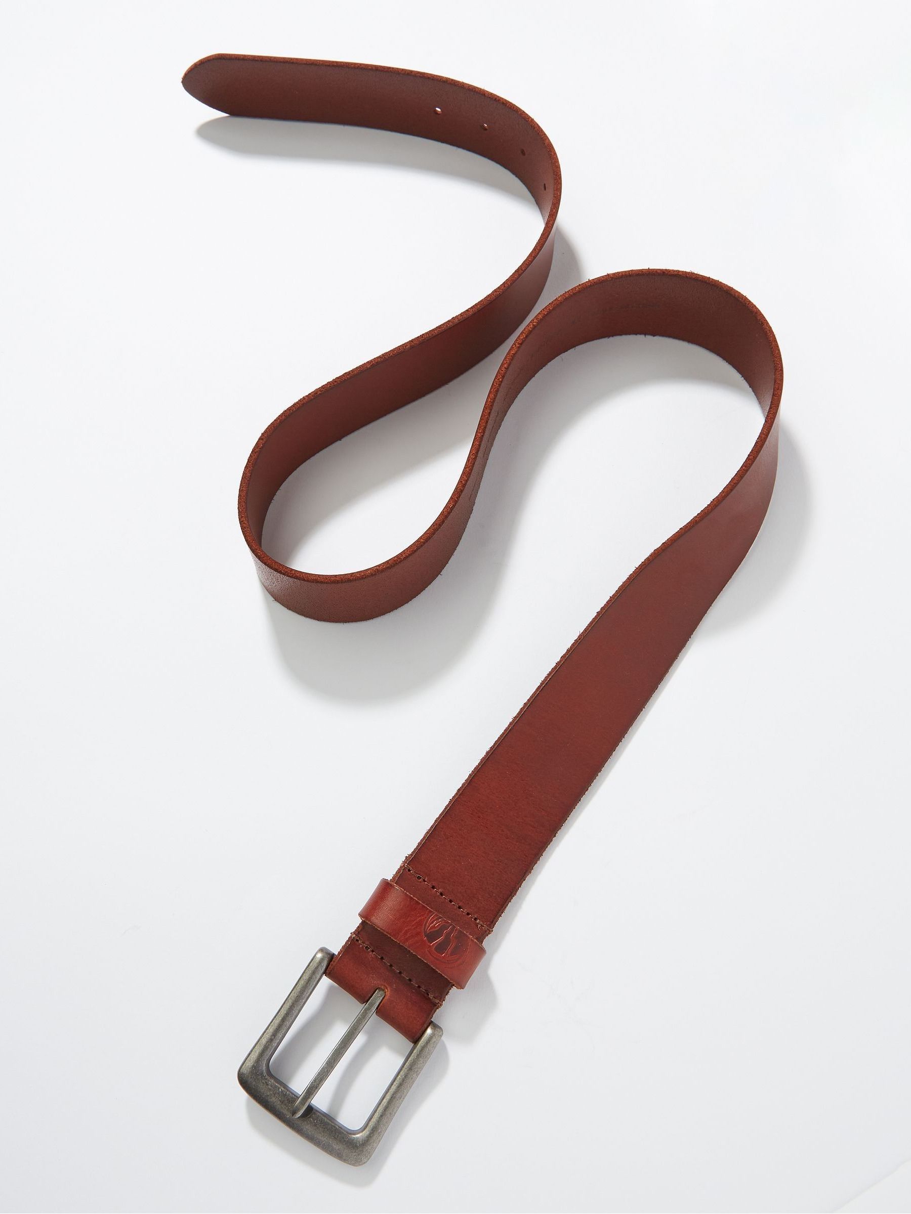 Tan Brown Italian Leather Belt - Image 2 of 2