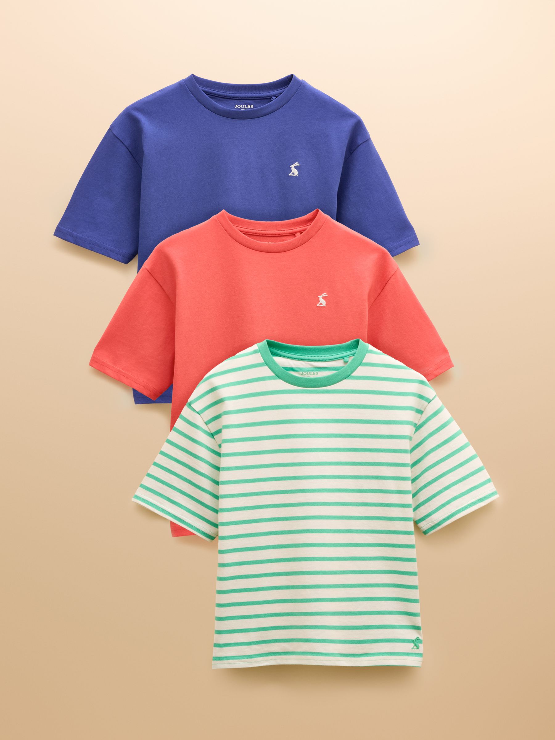 Let's Go Multi Green Pack of Three T-Shirts - Image 2 of 12