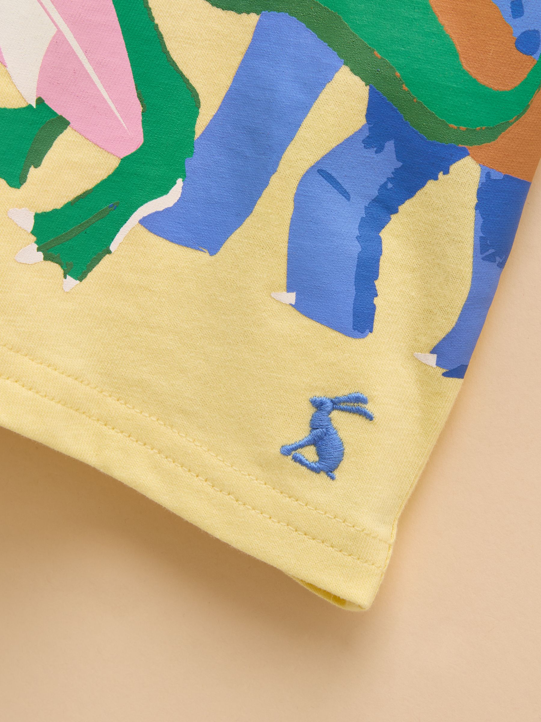 Boys' Ben Yellow Short Sleeve T-Shirt - Image 4 of 5
