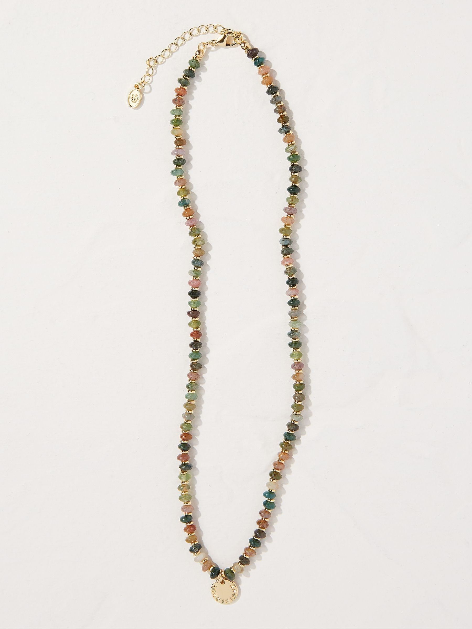 Semi Multi Precious Chunky Necklace - Image 1 of 1