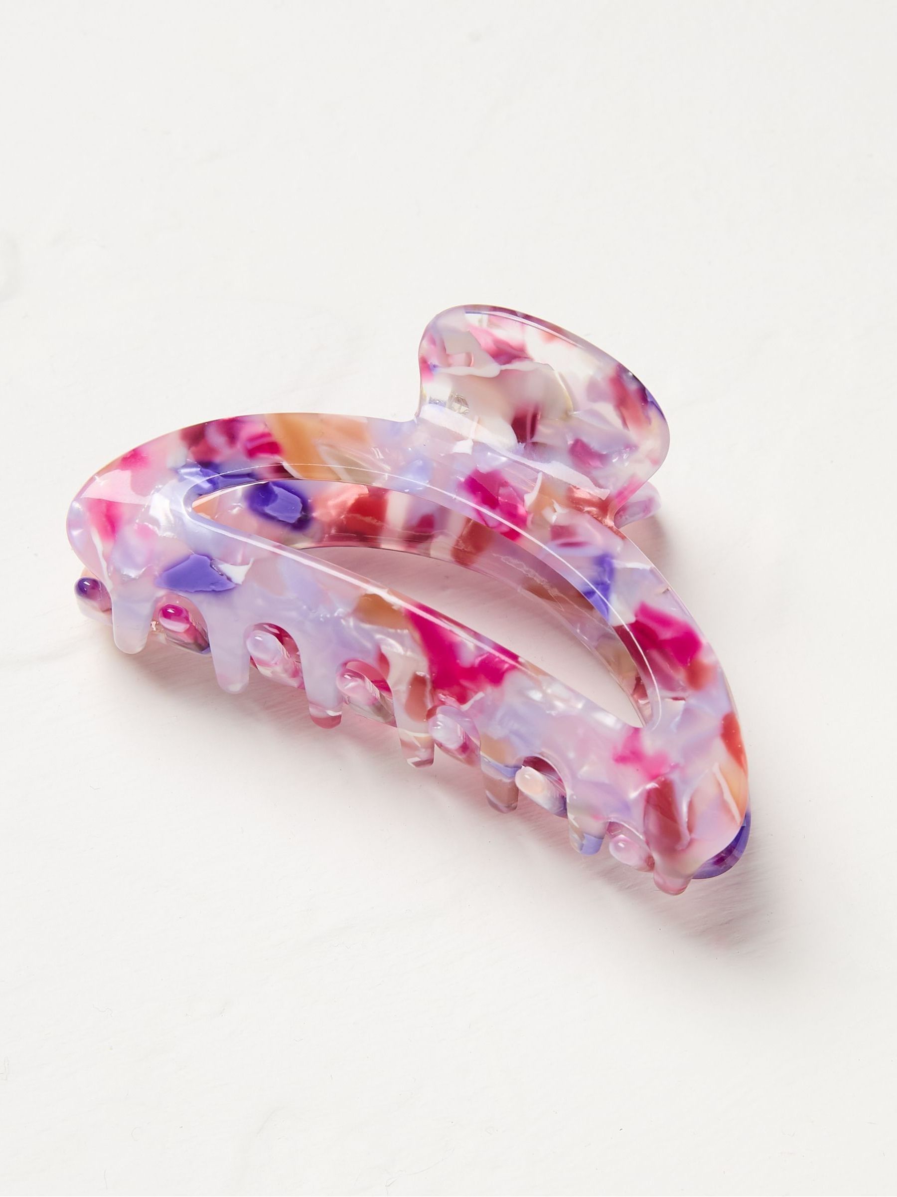 Purple Half Moon Claw Clip - Image 1 of 1