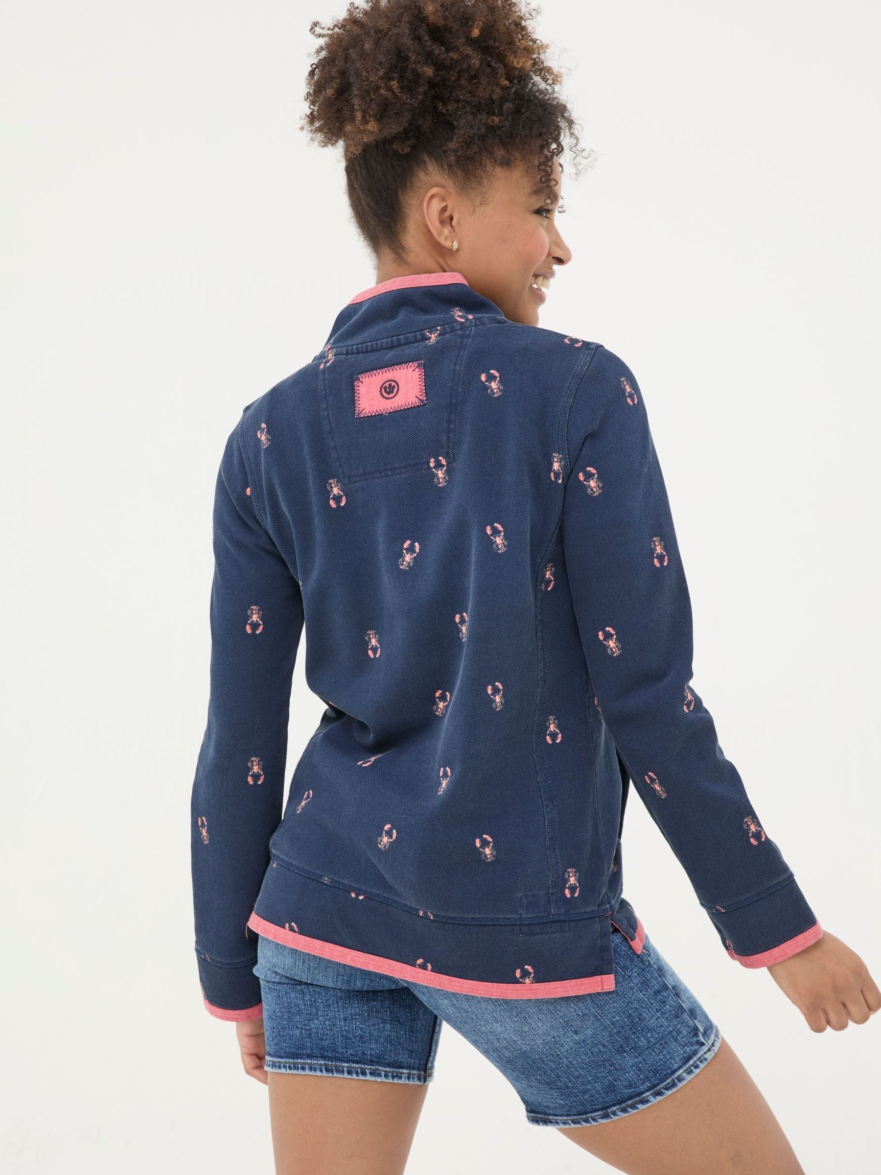 Airlie Blue Lobster Sweat Top - Image 2 of 5