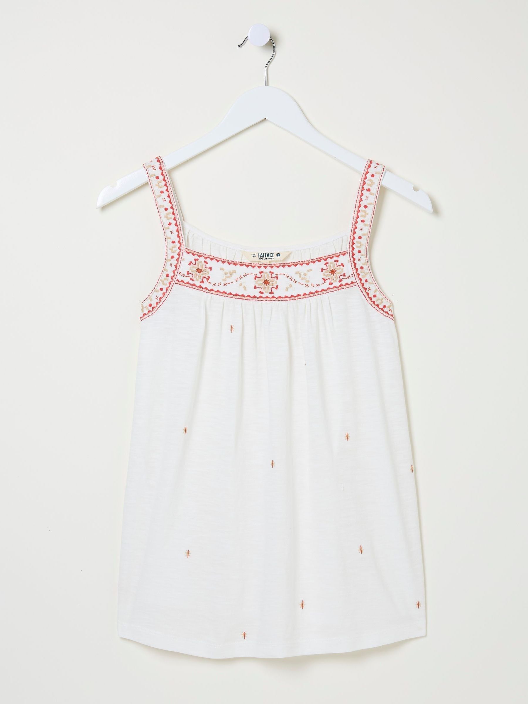 Maeve Cream Embroidered Cami - Image 5 of 5