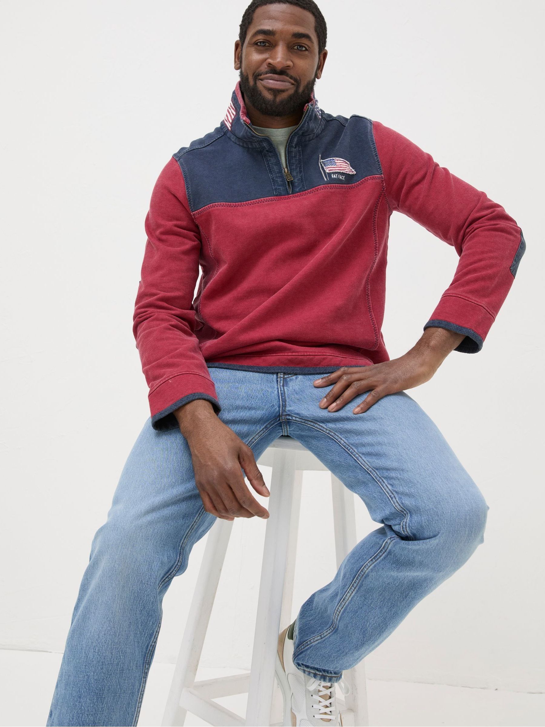 Airlie Red USA Sweatshirt - Image 3 of 5