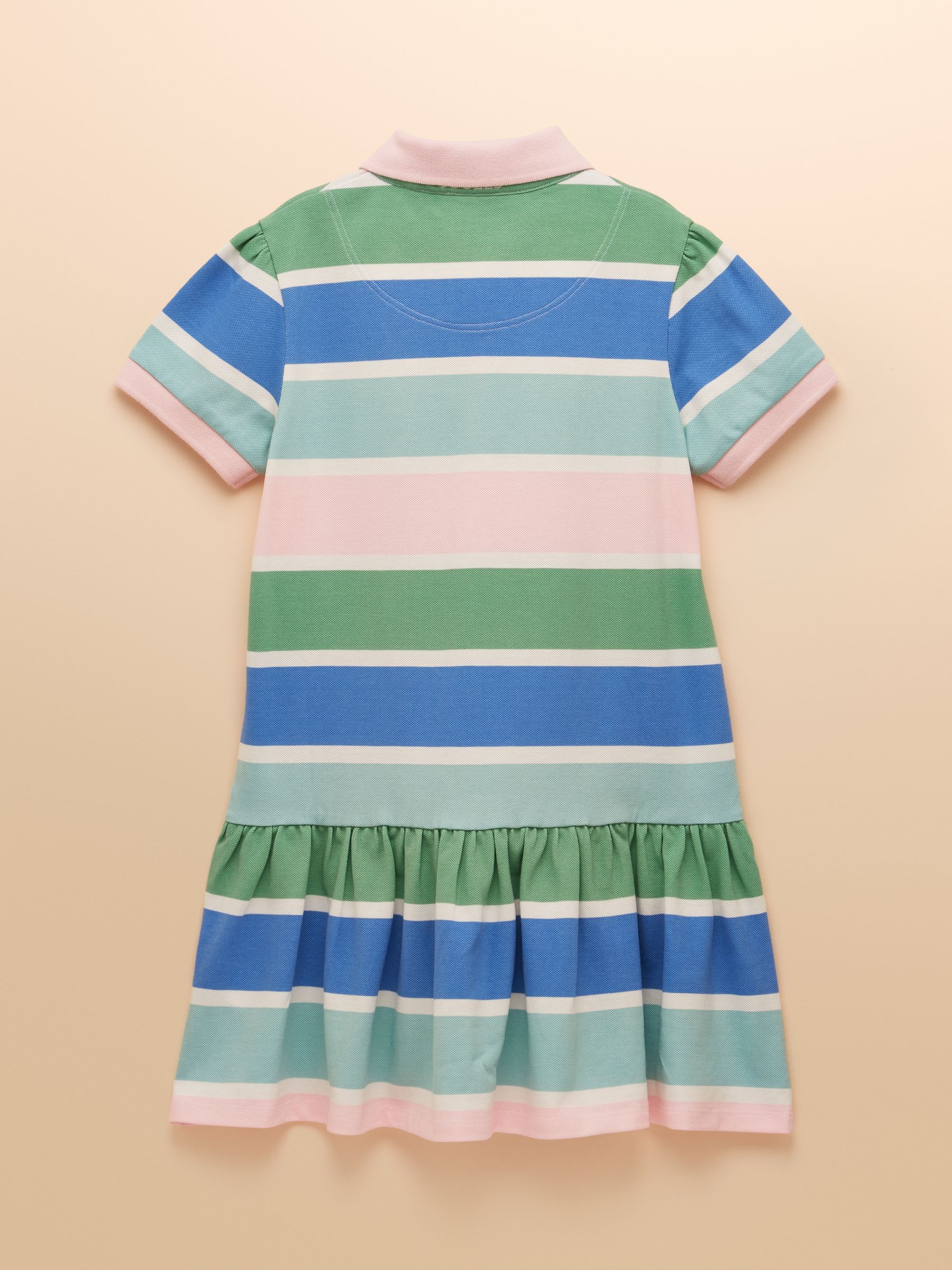 Girls' Orla Multi Short Sleeve Polo Shirt Dress - Image 2 of 5