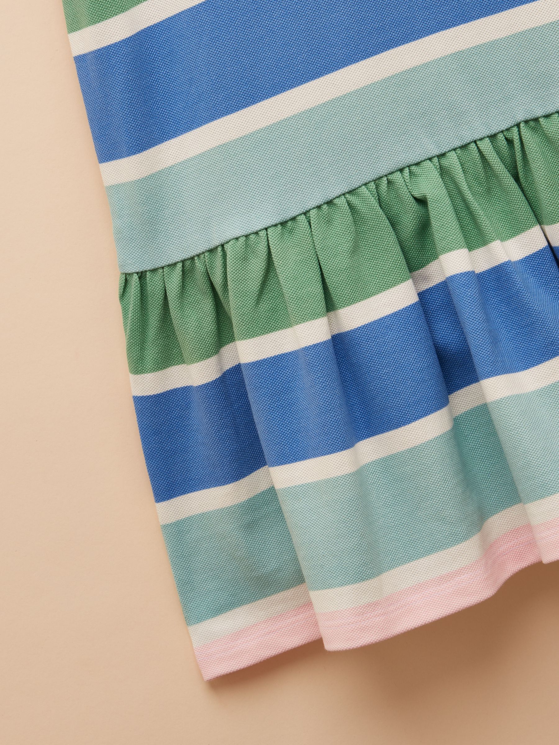 Girls' Orla Multi Short Sleeve Polo Shirt Dress - Image 4 of 5