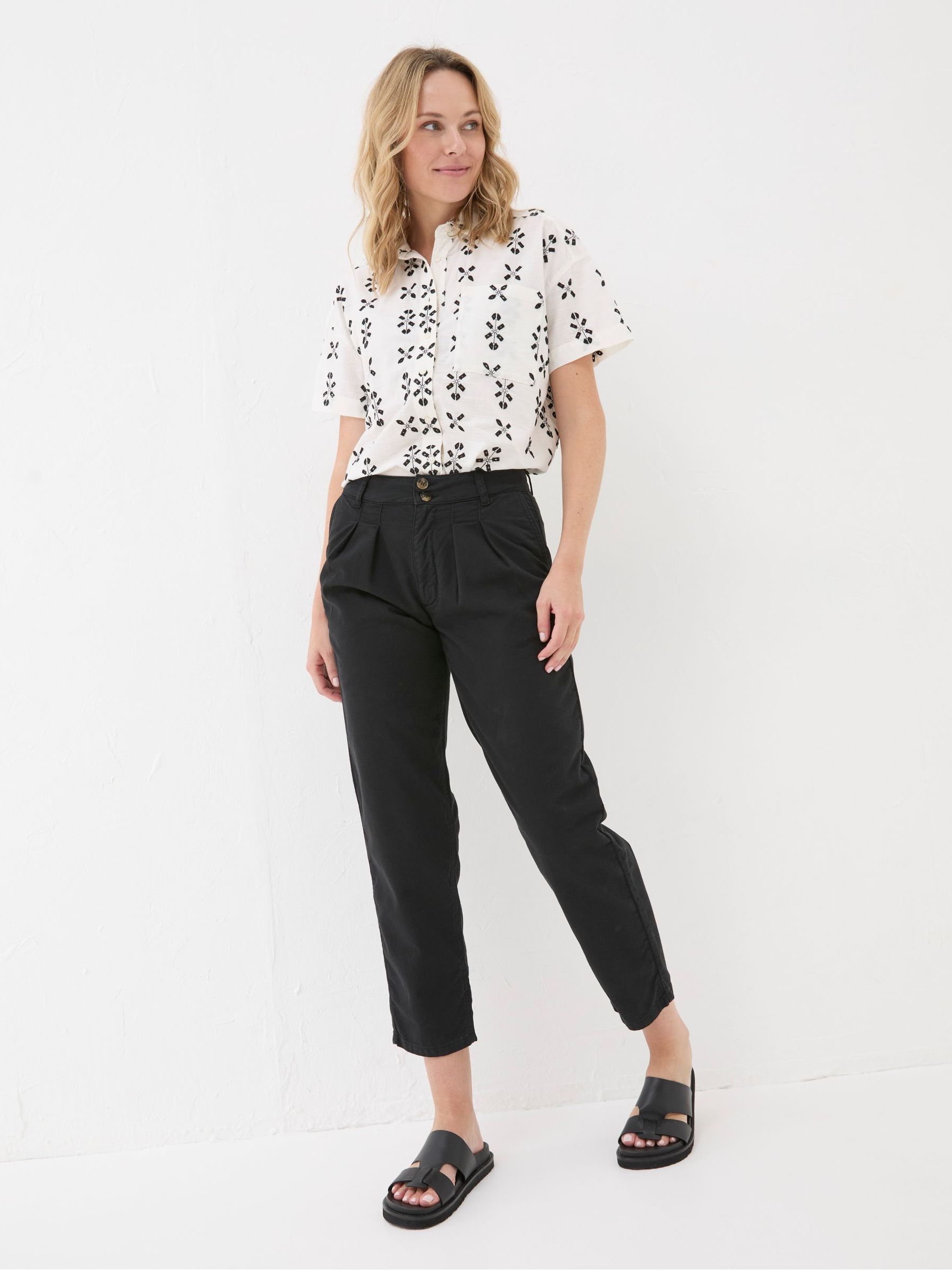 Neva Black Twill Chino Trouser - Image 3 of 5