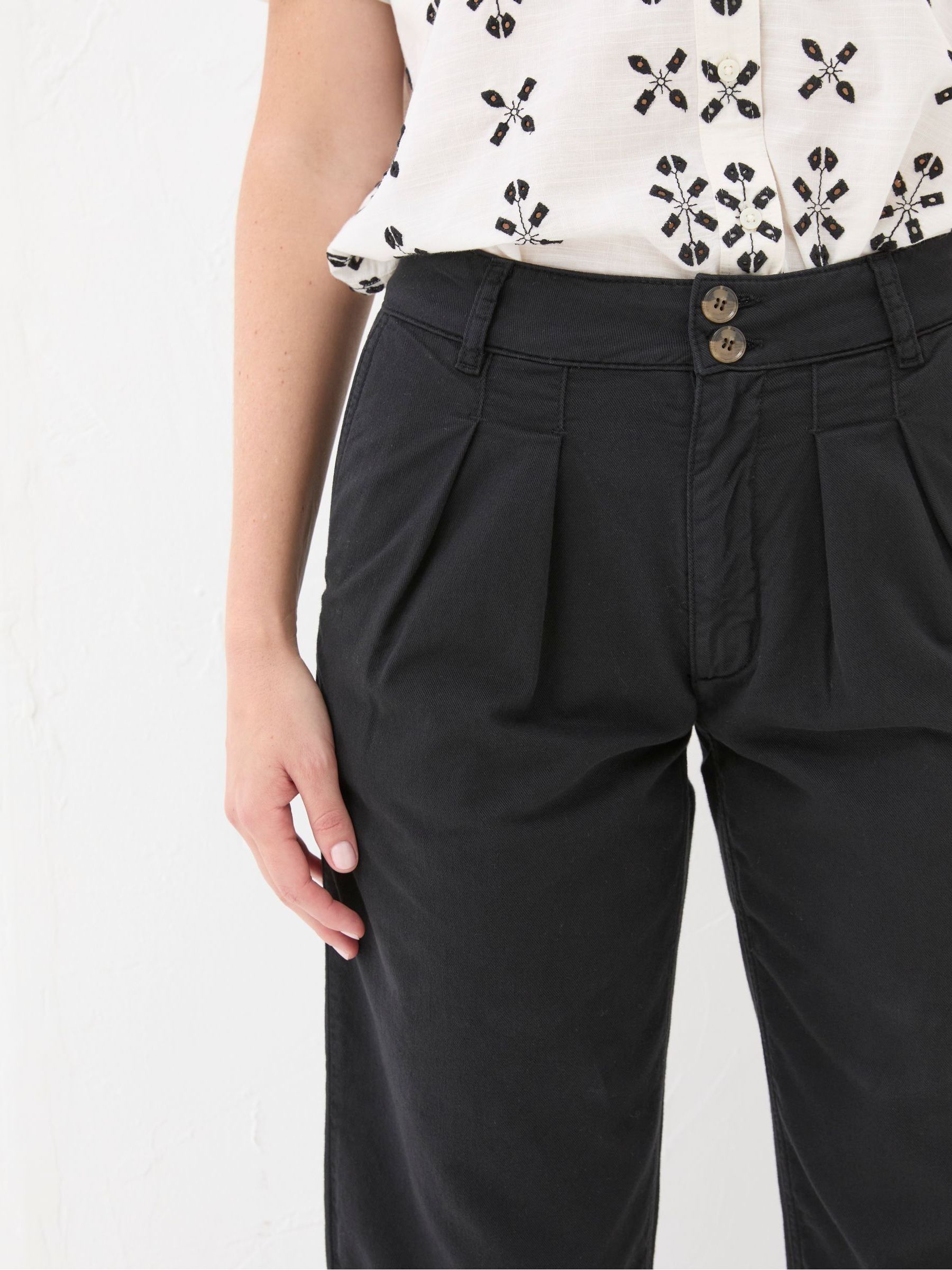 Neva Black Twill Chino Trouser - Image 4 of 5