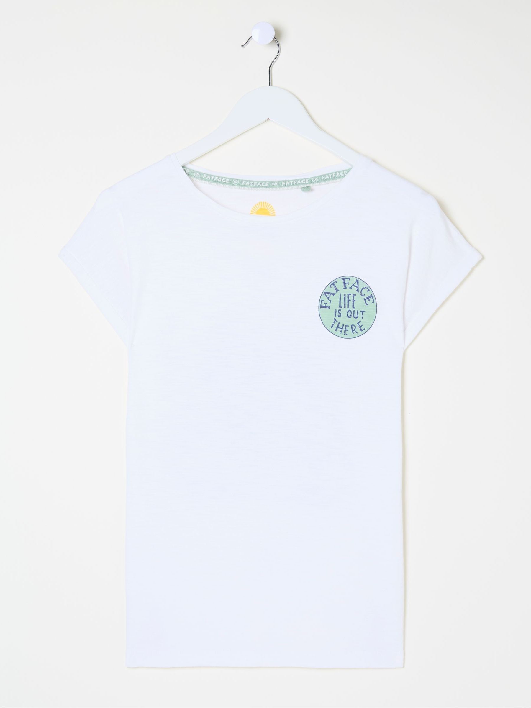 Aloa White Canada Car 100% Cotton T-Shirt - Image 1 of 2