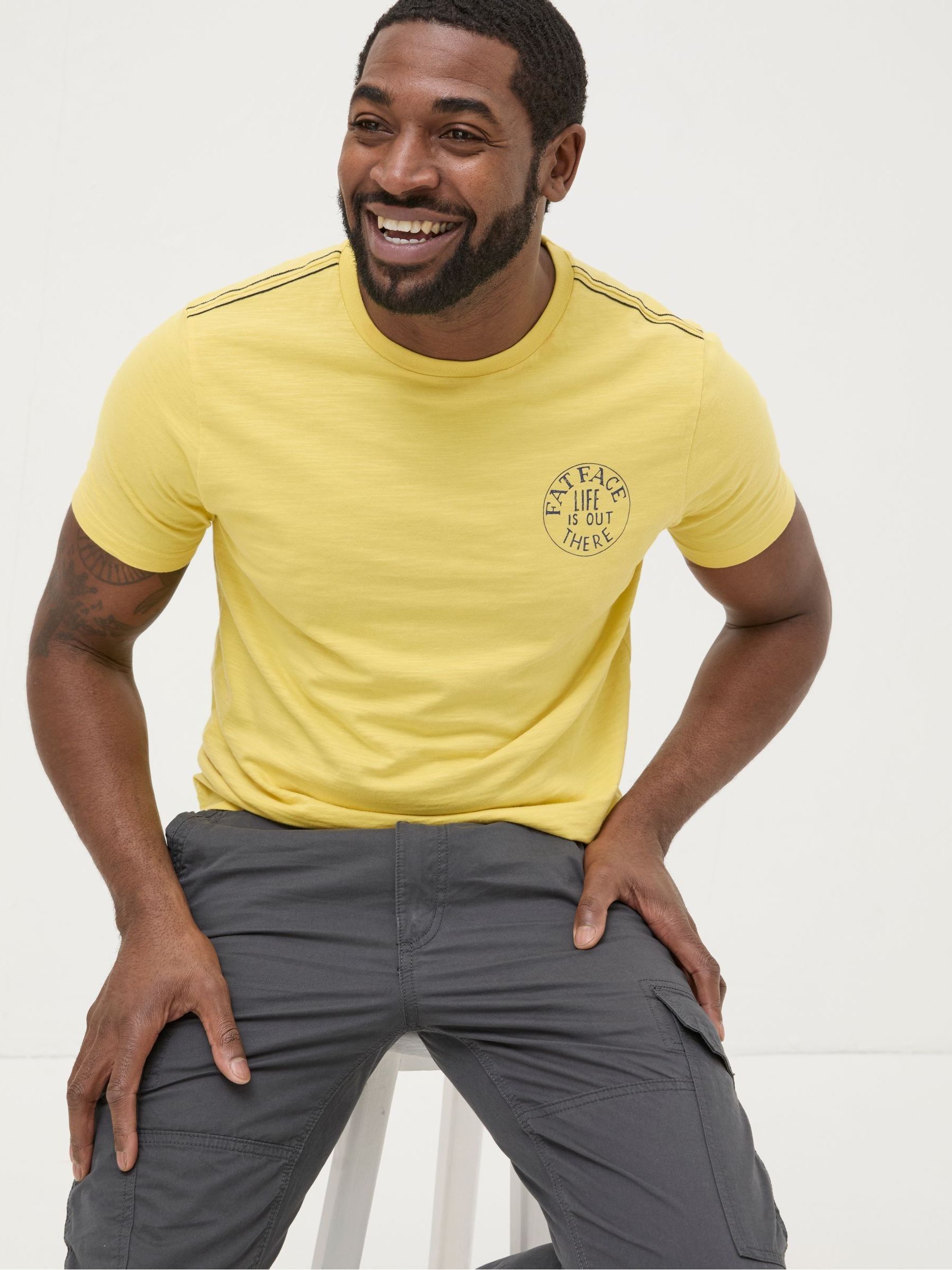 Aloa Yellow Vehicle T-Shirt - Image 1 of 6