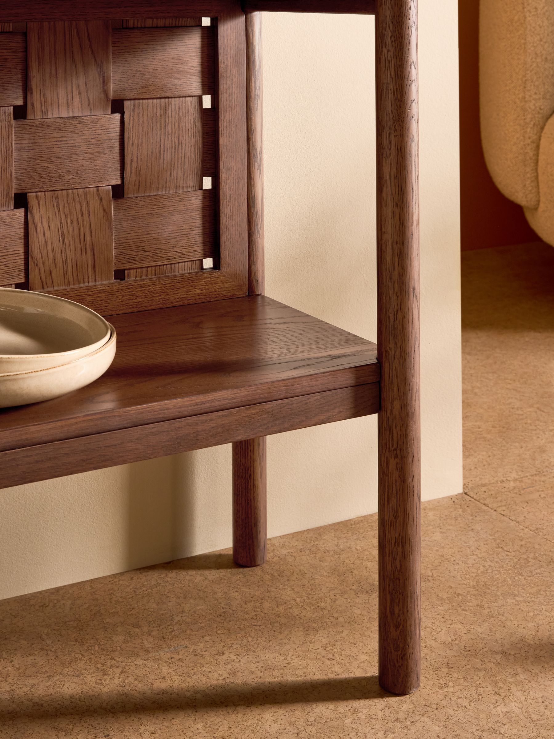 River Shelving Unit in Dark Oak - Image 3 of 6