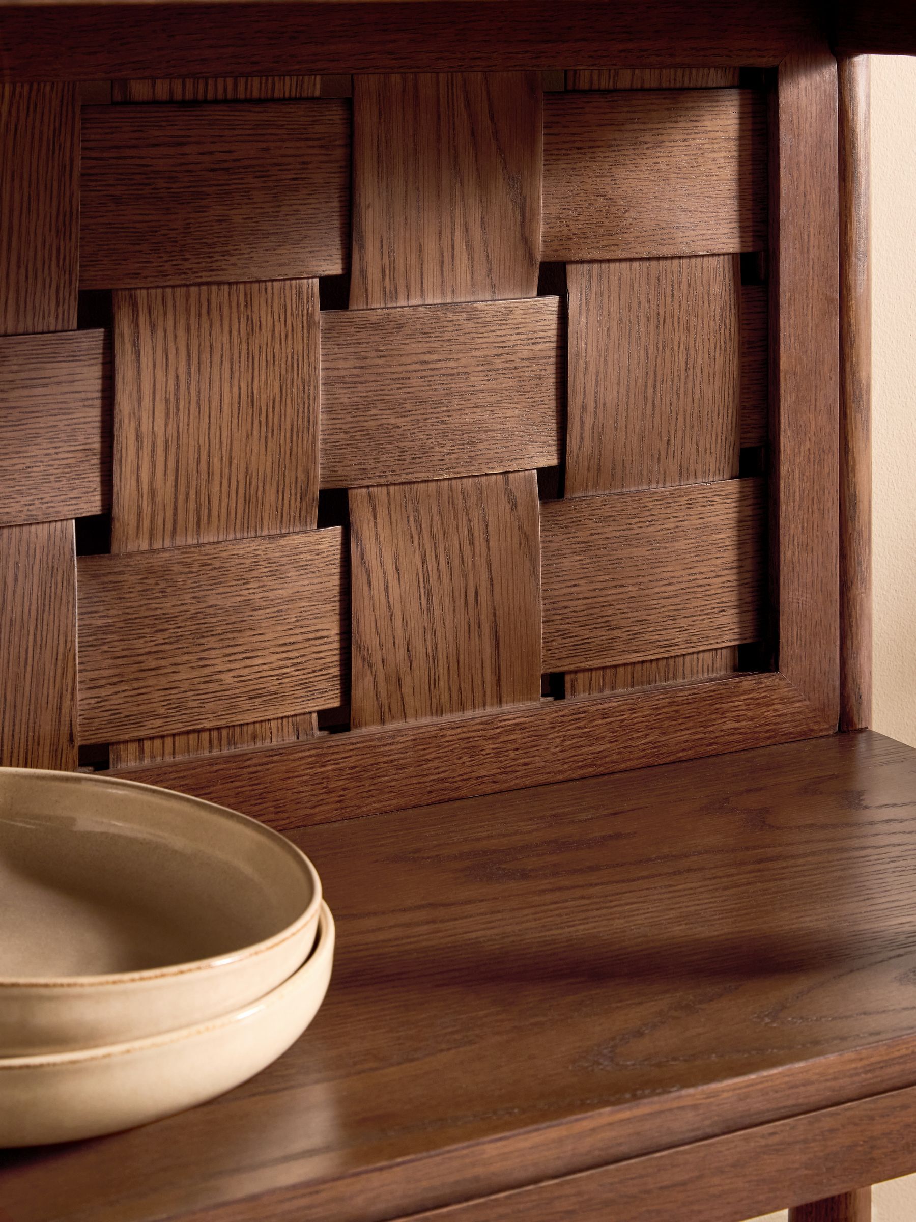 River Shelving Unit in Dark Oak - Image 4 of 6