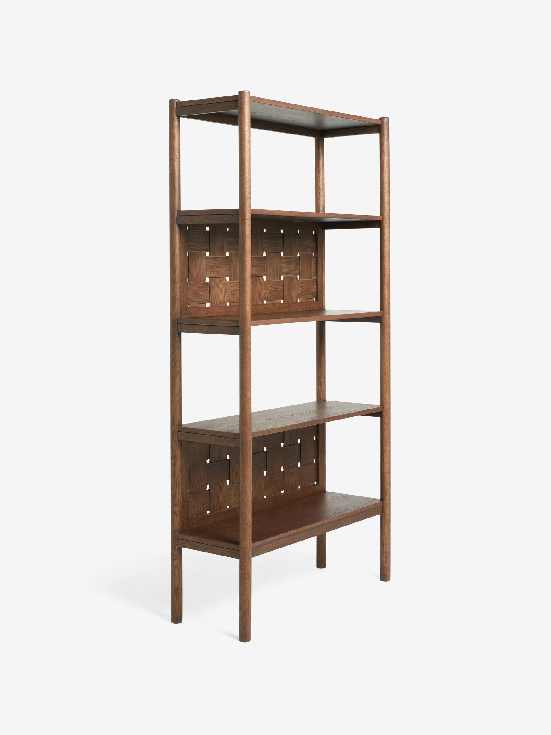 River Shelving Unit in Dark Oak - Image 5 of 6