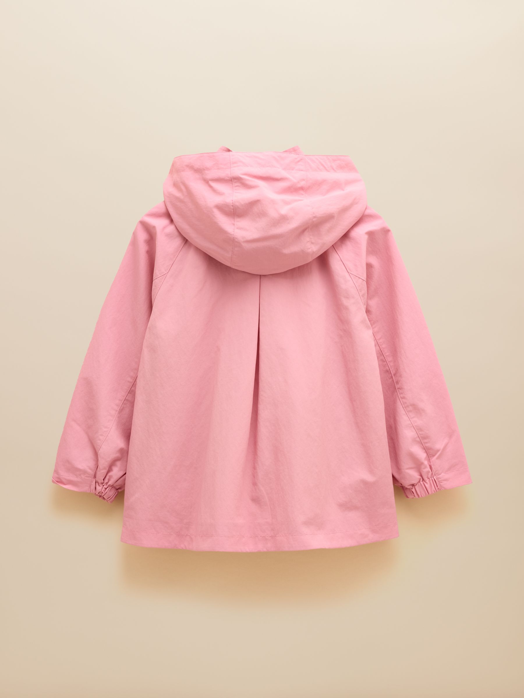 Girls' Meadow Pink Showerproof Raincoat With Hood - Image 2 of 4
