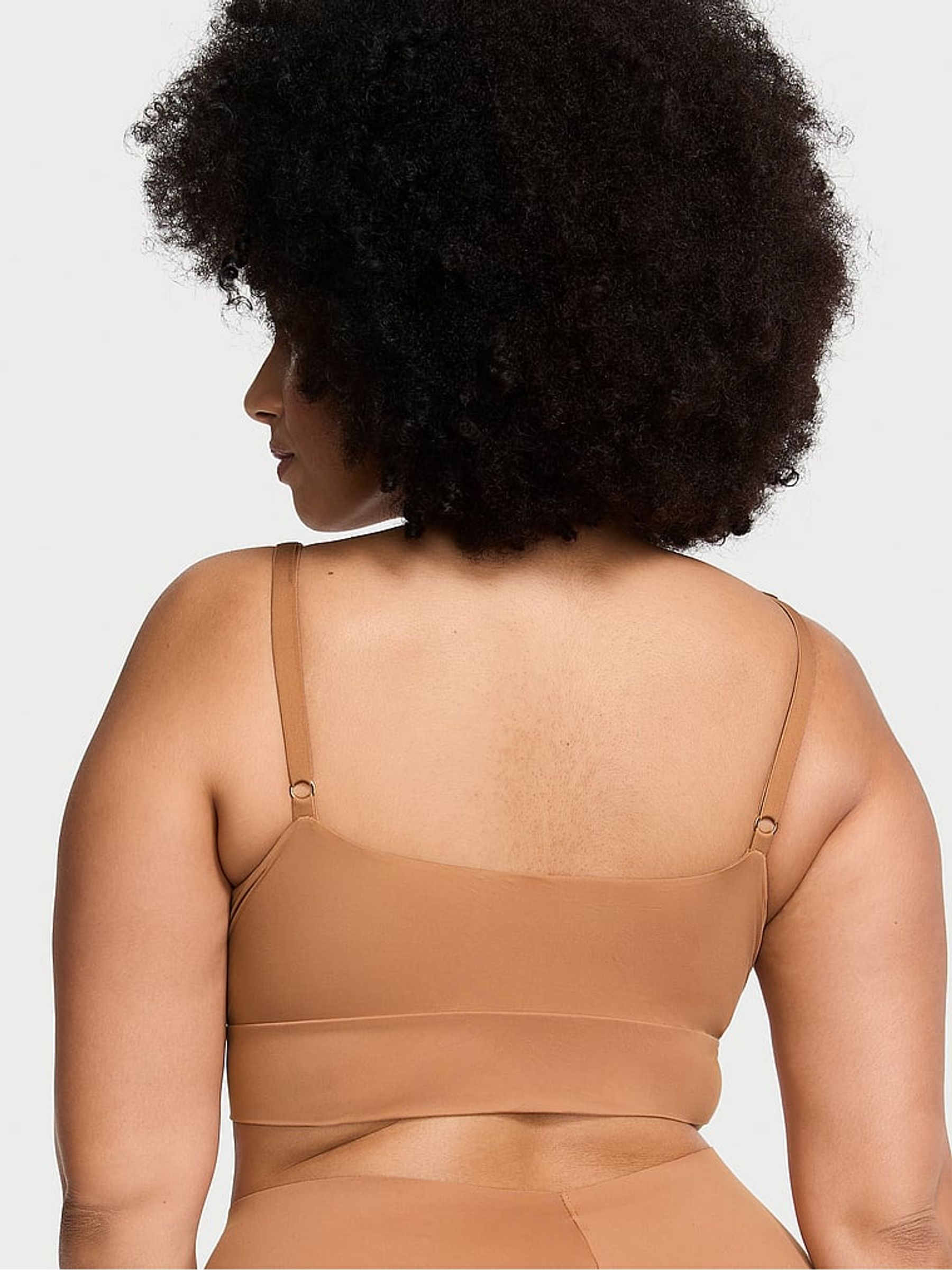 Toffee Brown BODYWEAR by Victoria with FeatherSoft™ Innovation Bralette - Image 2 of 3