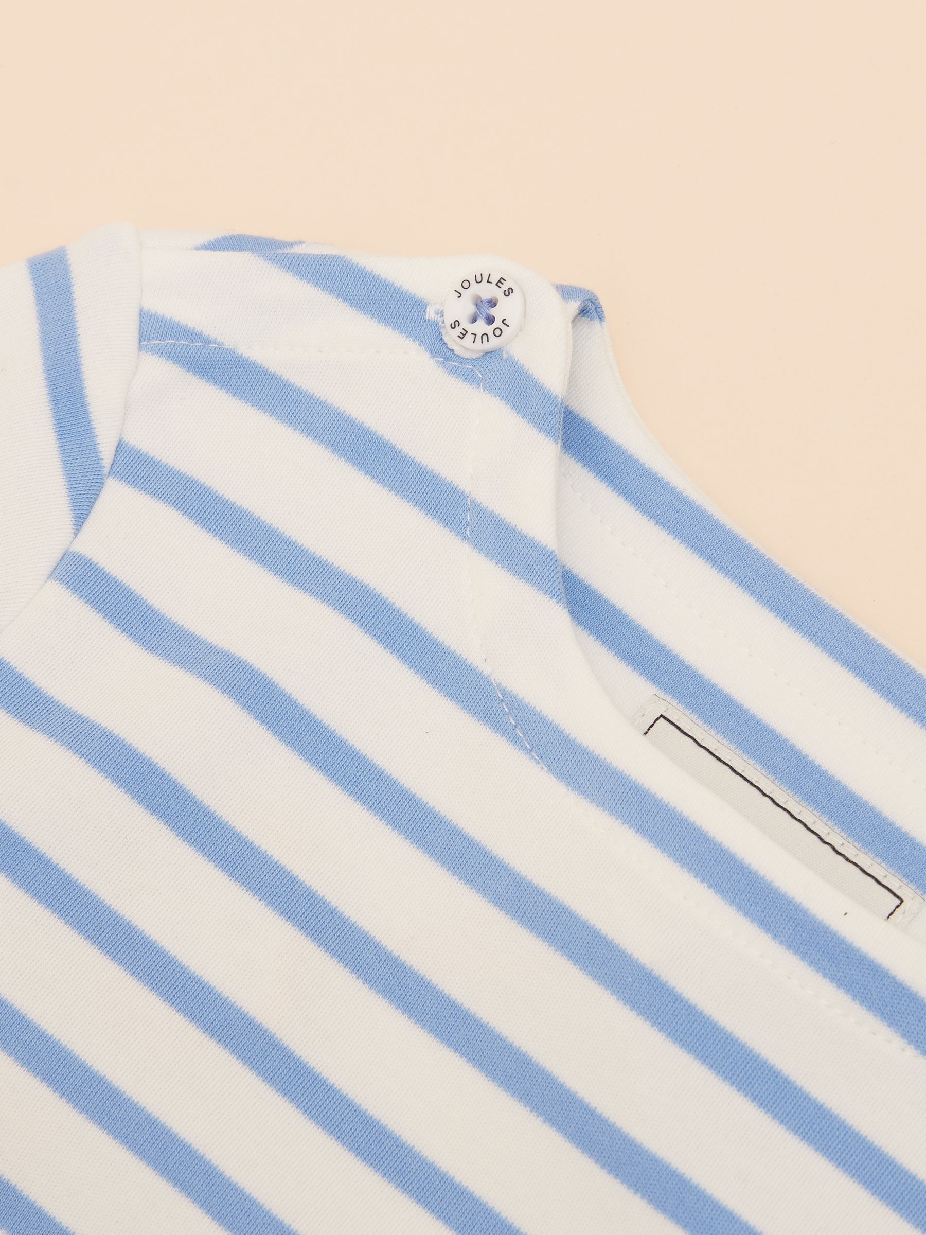 Girls' Harbour Blue Long Sleeve Jersey Top - Image 3 of 4