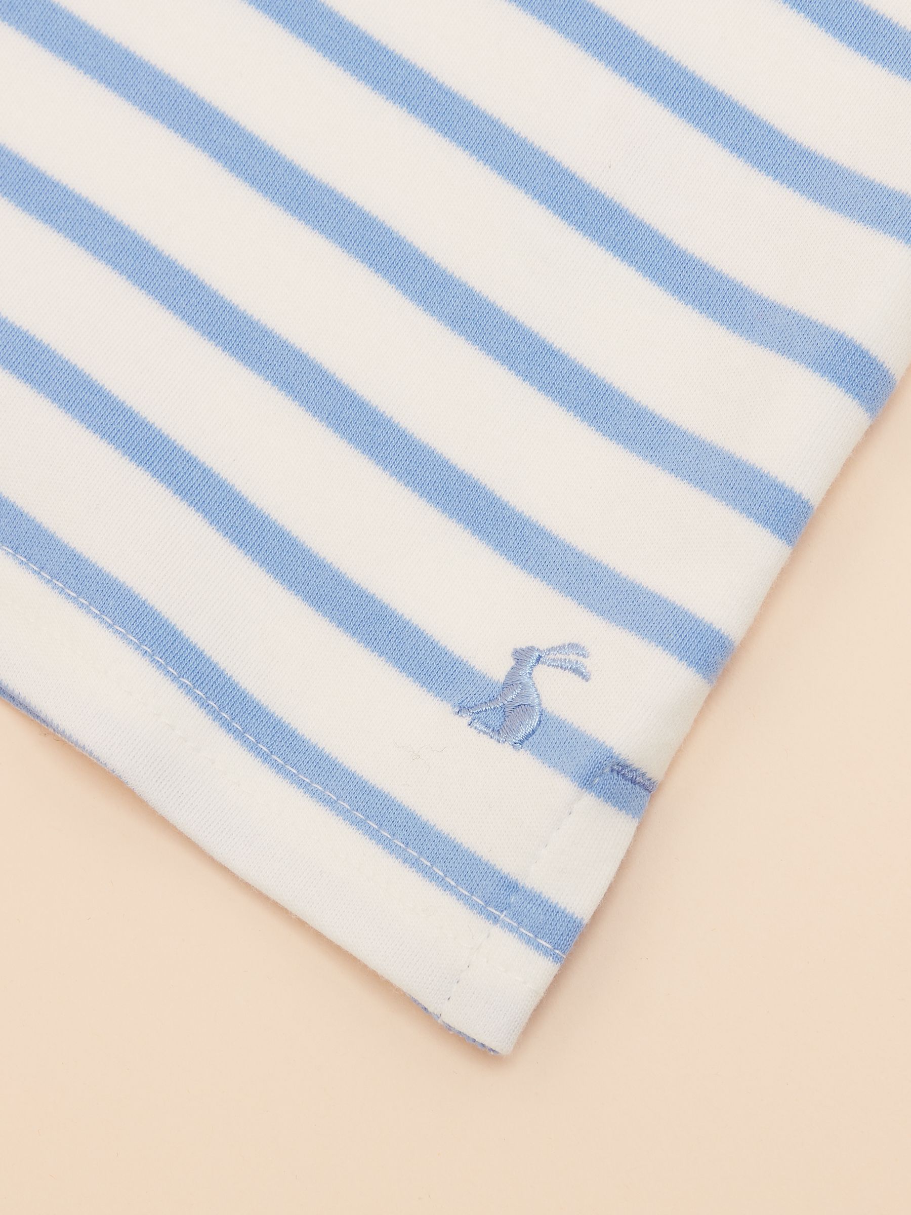 Girls' Harbour Blue Long Sleeve Jersey Top - Image 4 of 4