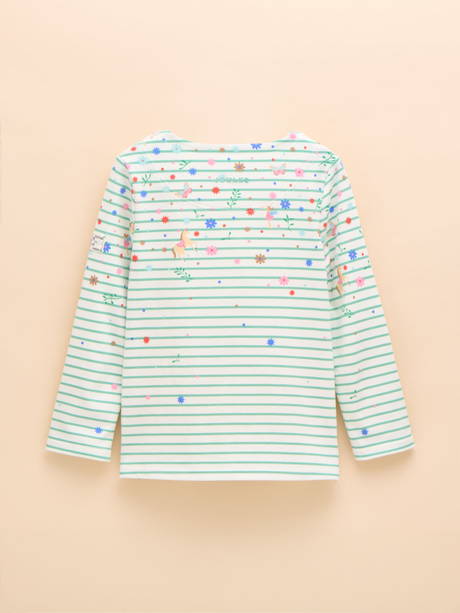 Girls' Harbour Green Long Sleeve Jersey Top - Image 2 of 5