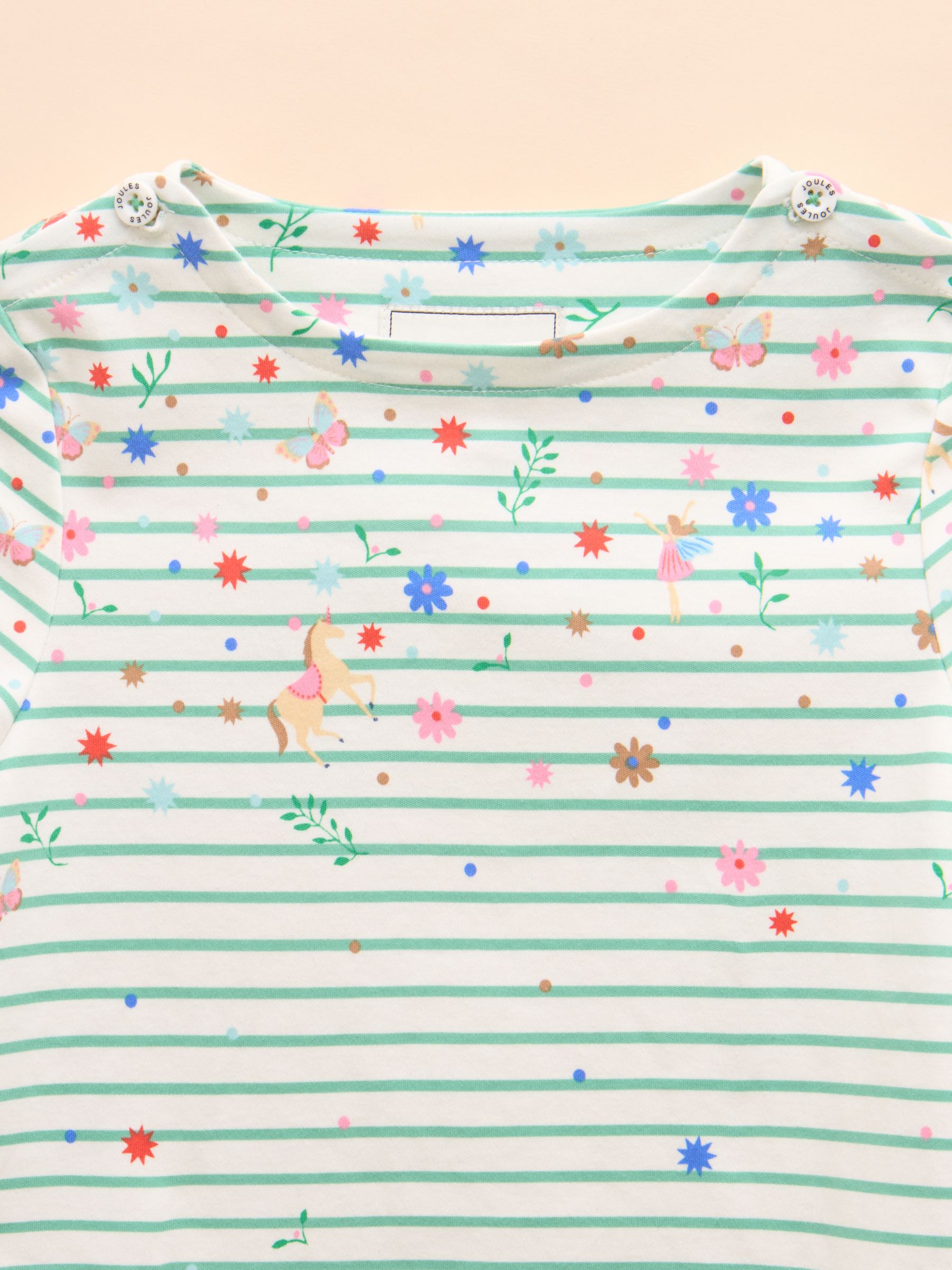 Girls' Harbour Green Long Sleeve Jersey Top - Image 5 of 5