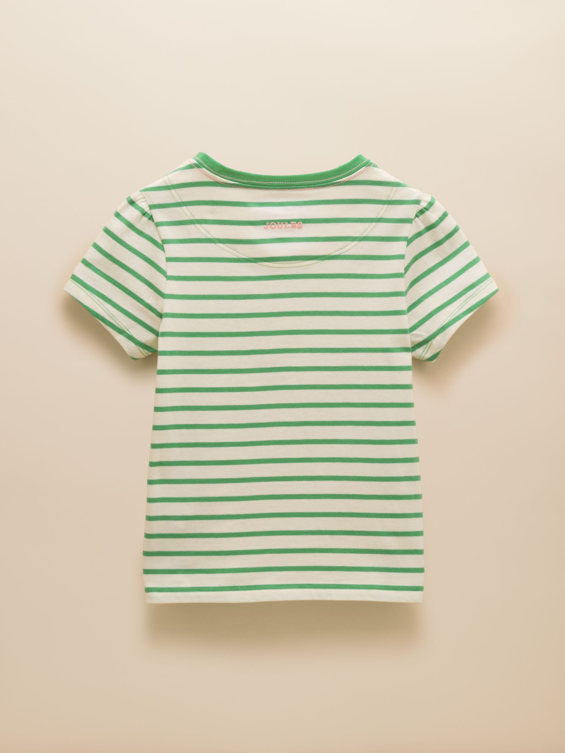 Astra Green Applique Cotton T-Shirt - Image 2 of 4