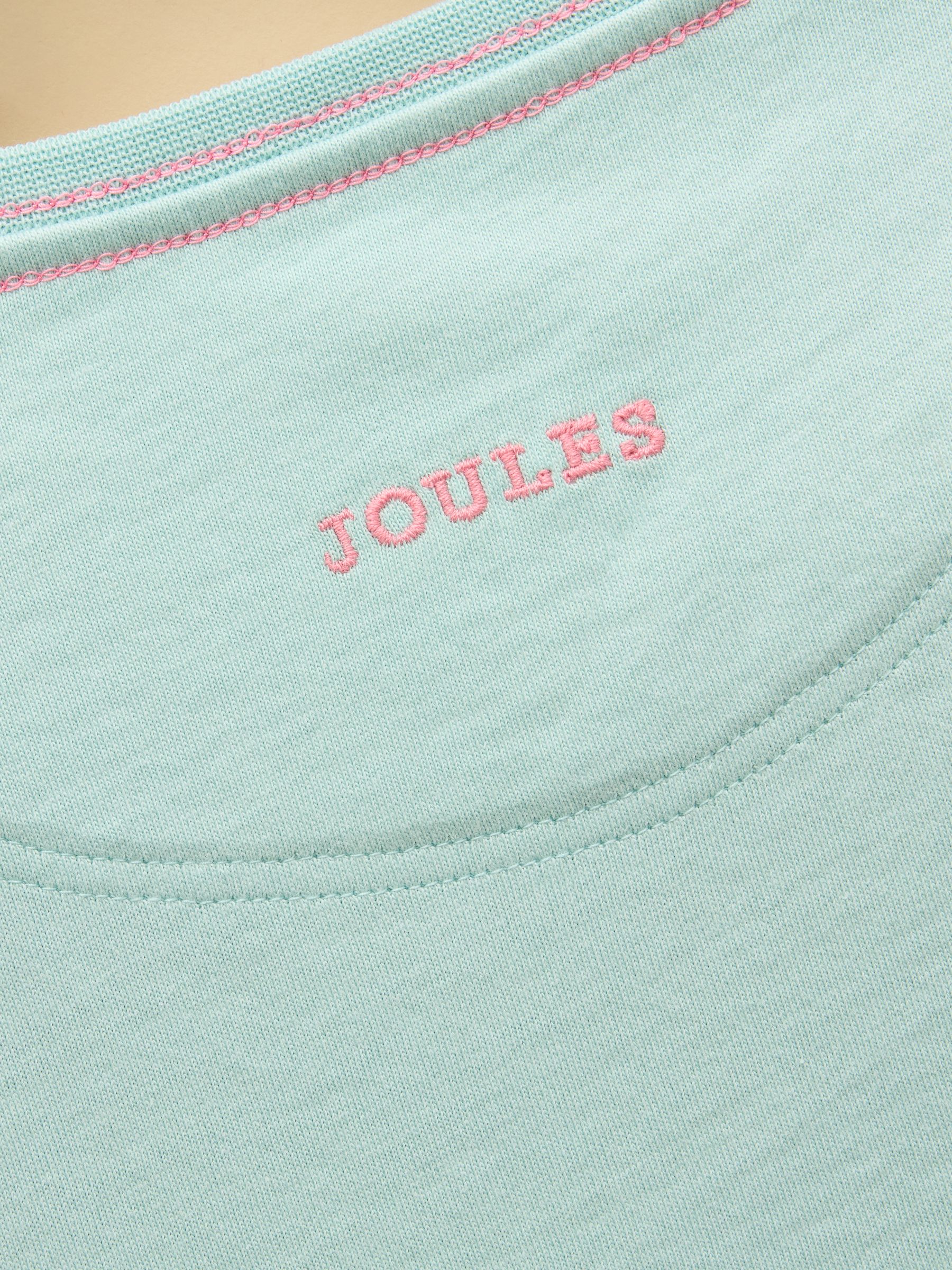 Astra Light Blue Mermaid Applique Cotton T-Shirt - Image 4 of 4