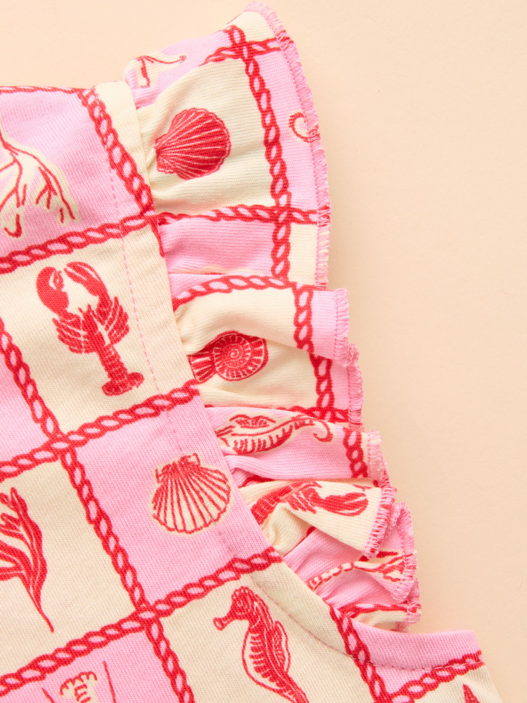 Butterfly Pink/Blue Pack of Two Frill Vests - Image 8 of 9
