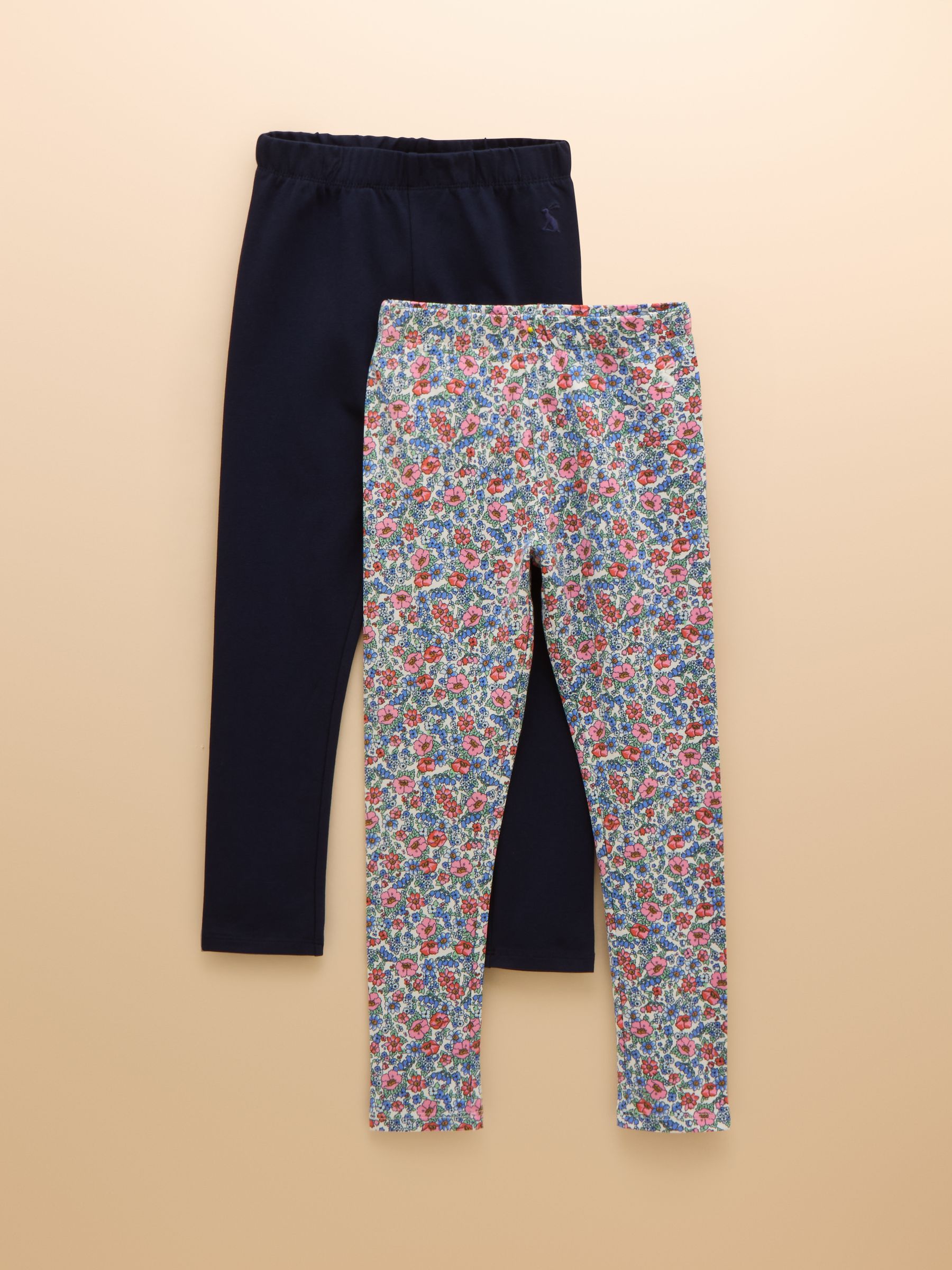 Deedee Navy Pack of Two Jersey Leggings - Image 1 of 9