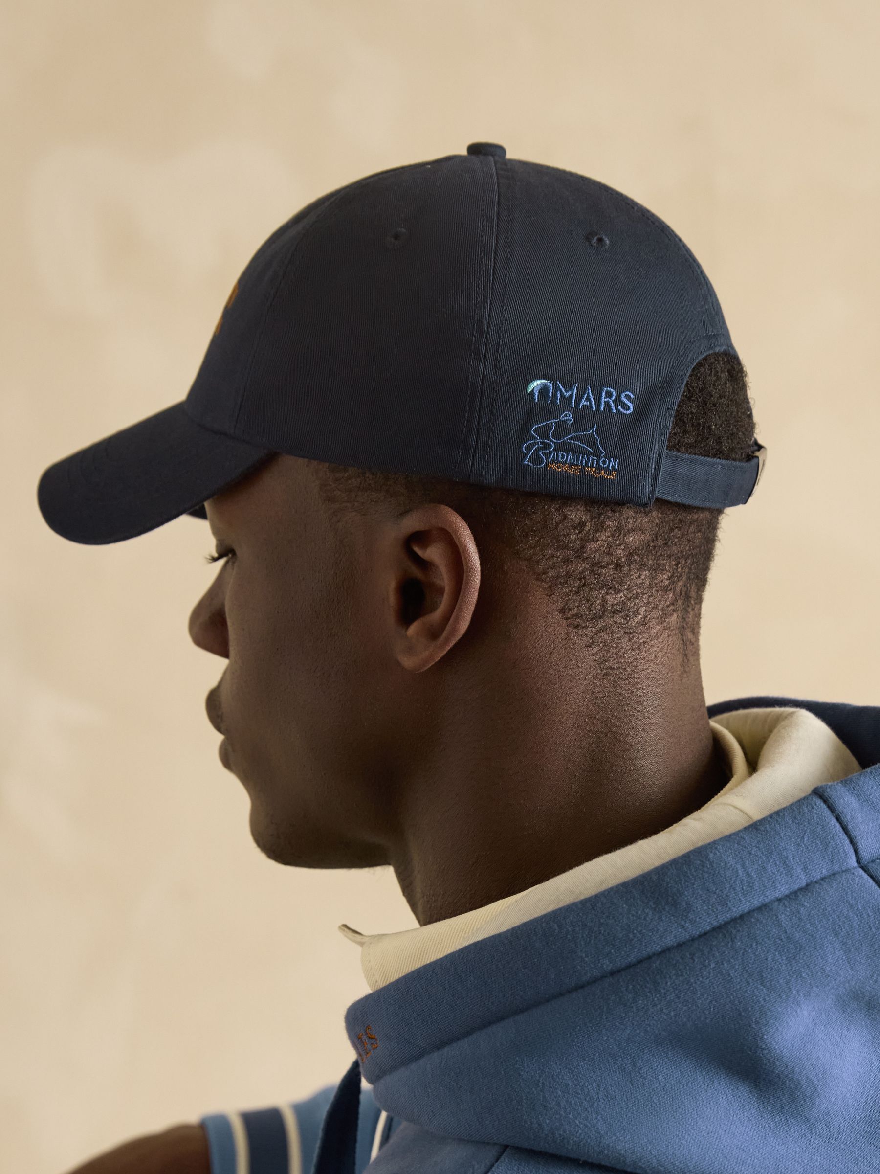 Badminton Navy Cap - Image 2 of 6
