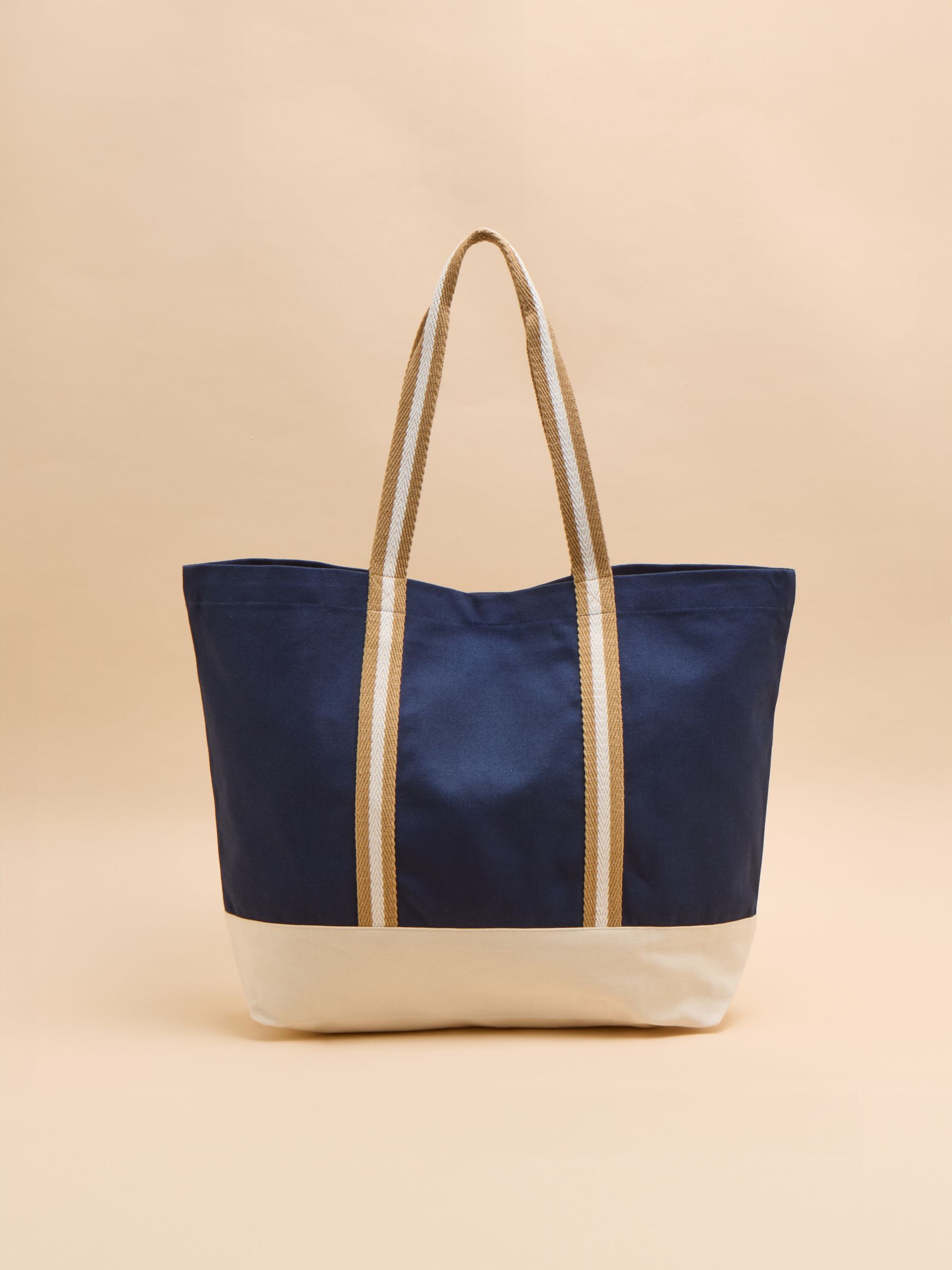Official Badminton Navy Embroidered Canvas Tote Bag - Image 10 of 10