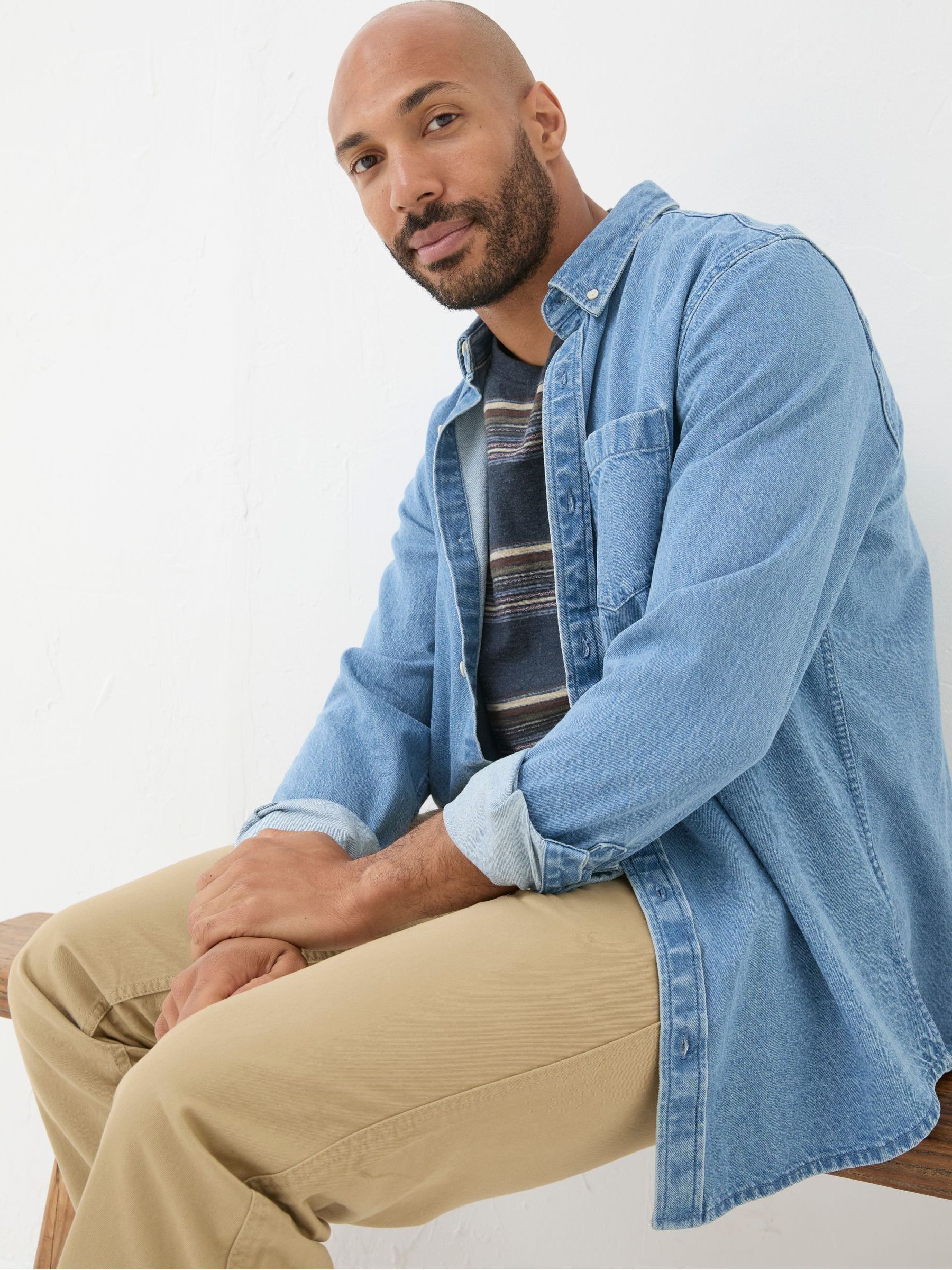 Blue Denim Shirt - Image 3 of 5