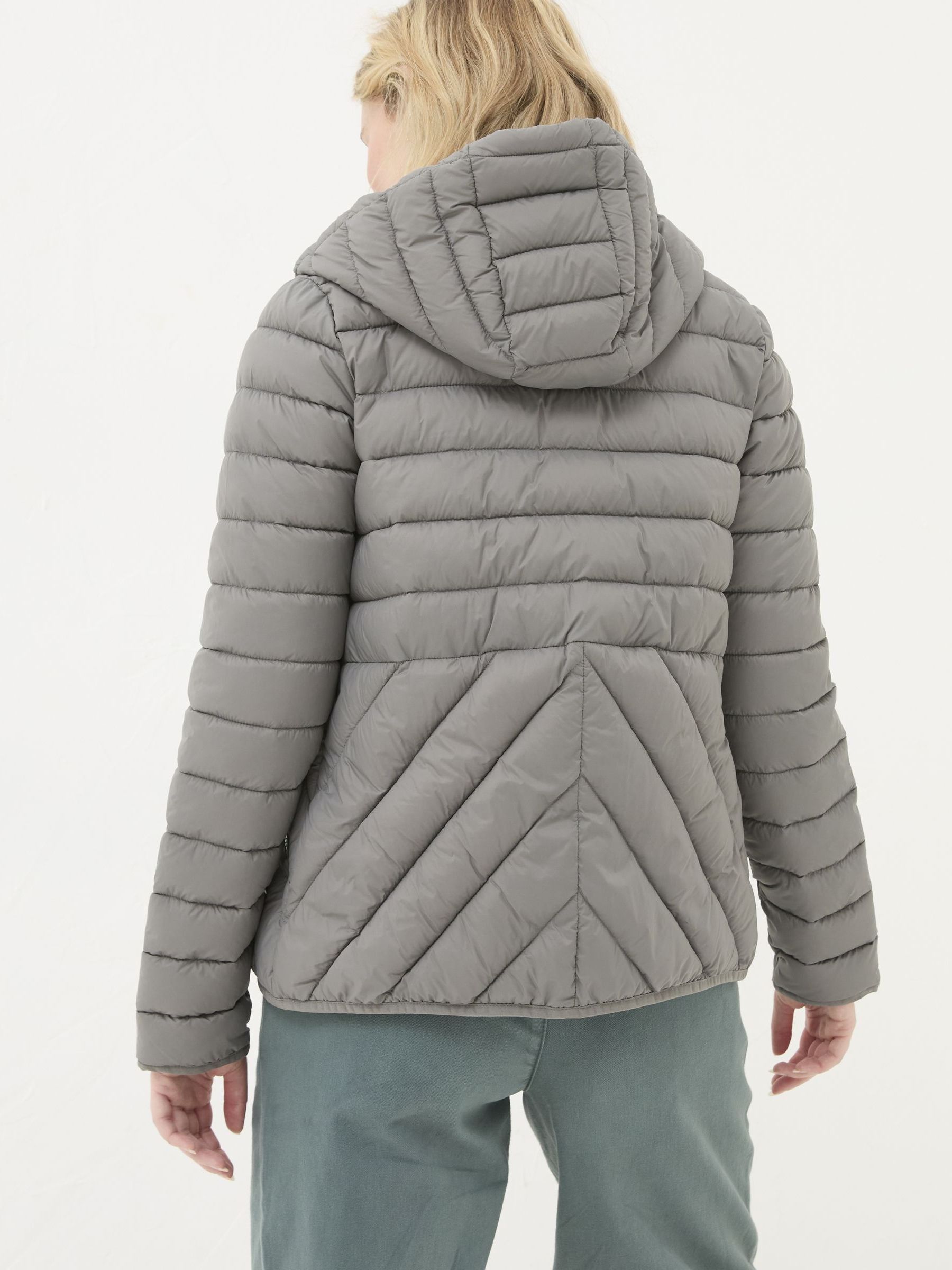 Garnet Grey Lightweight Puffer Jacket - Image 2 of 6