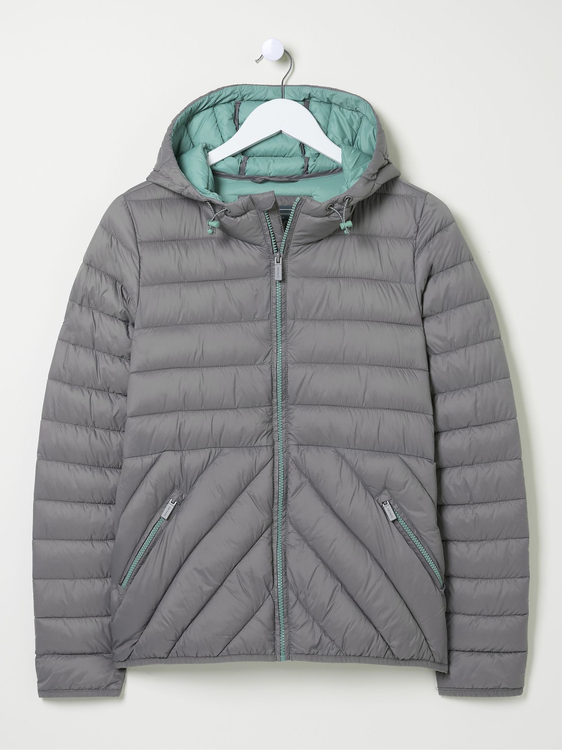 Garnet Grey Lightweight Puffer Jacket - Image 6 of 6