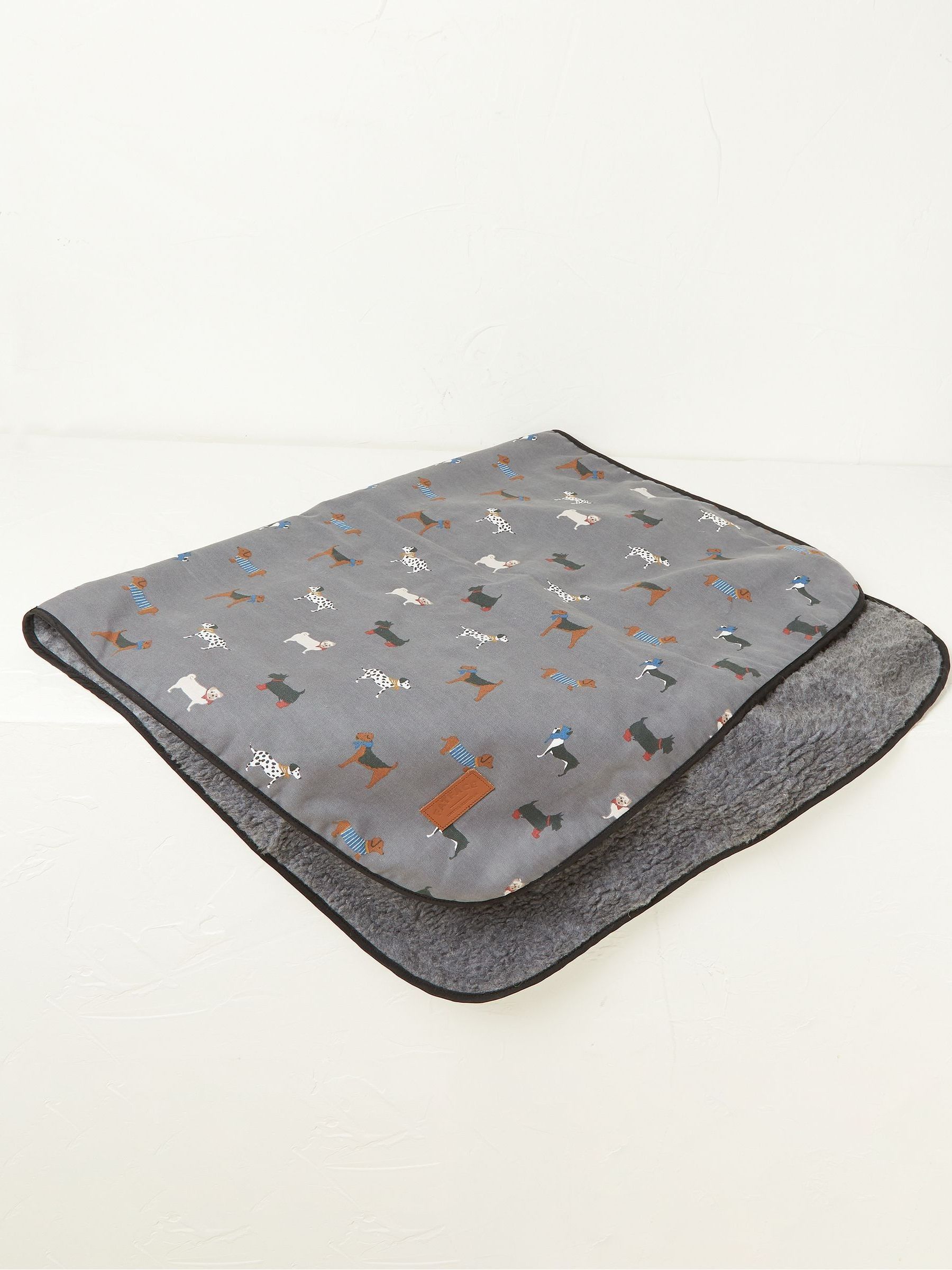 Grey Marching Dogs Pet Blanket - Image 1 of 1
