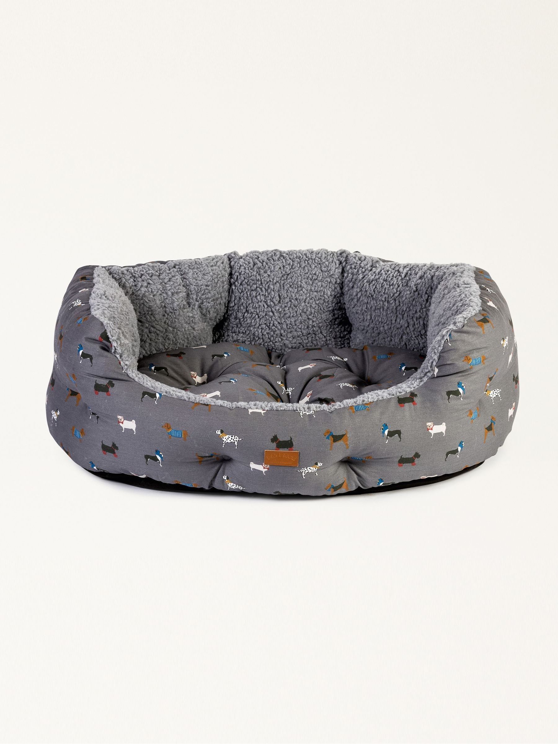 Grey Dogs Large Pet Bed - Image 1 of 1