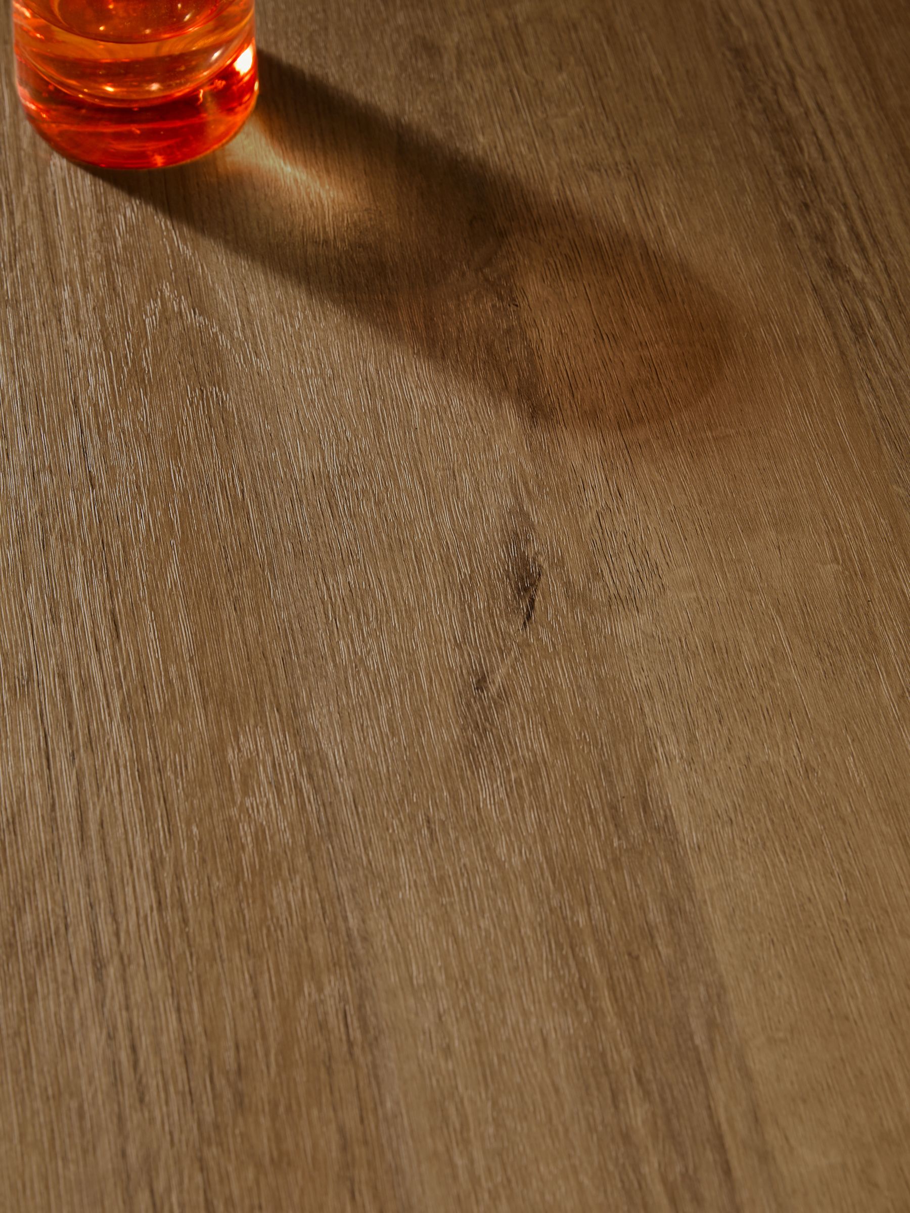 Pavia 6 to 8 Seater Extending Dining Table in Dark Natural Oak Effect - Image 5 of 7