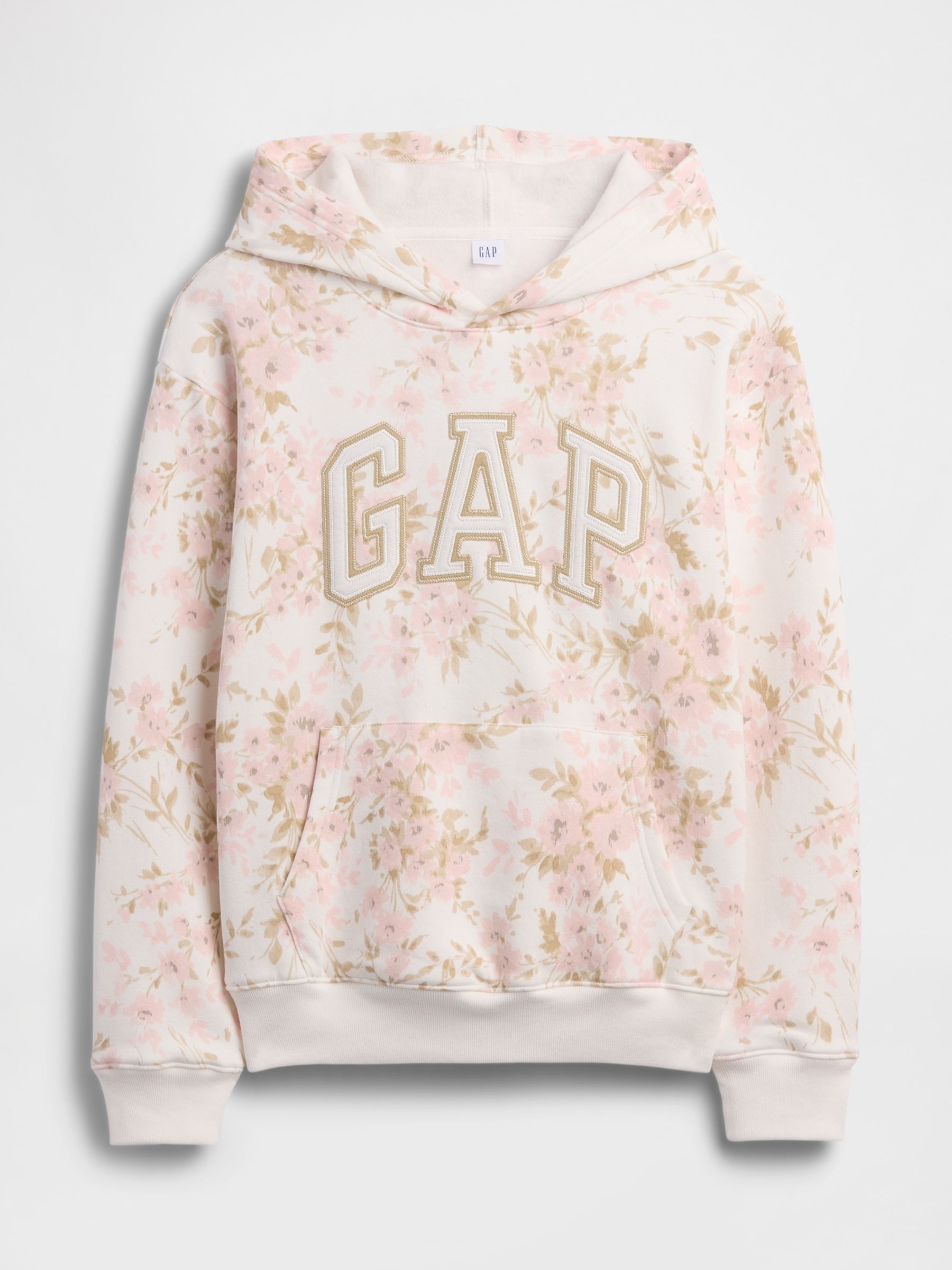 Floral Relaxed Logo Hoodie - Image 5 of 5