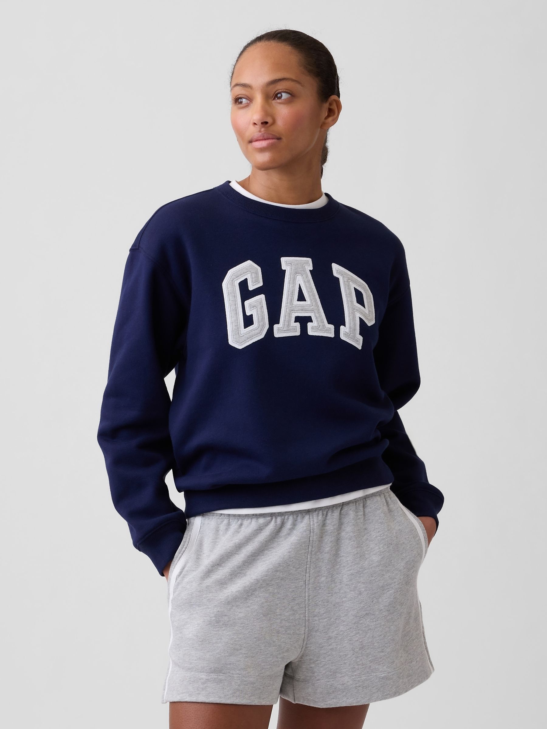 Blue/Grey Logo Sweatshirt - Image 1 of 3