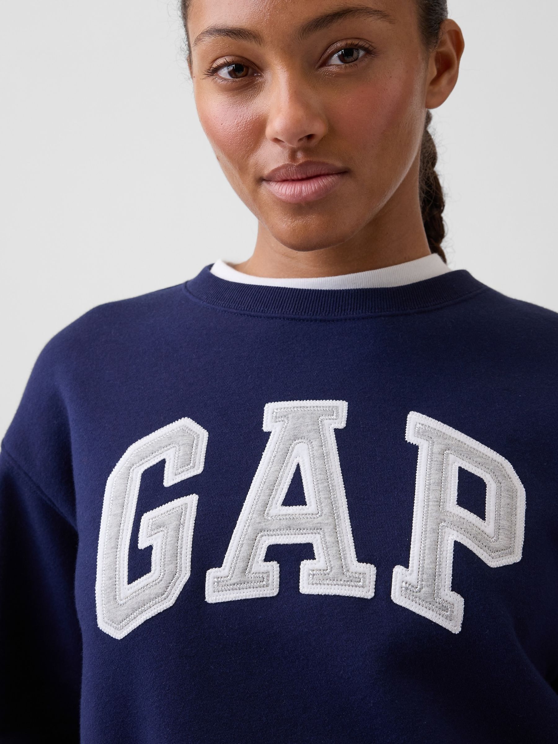 Blue/Grey Logo Sweatshirt - Image 2 of 3