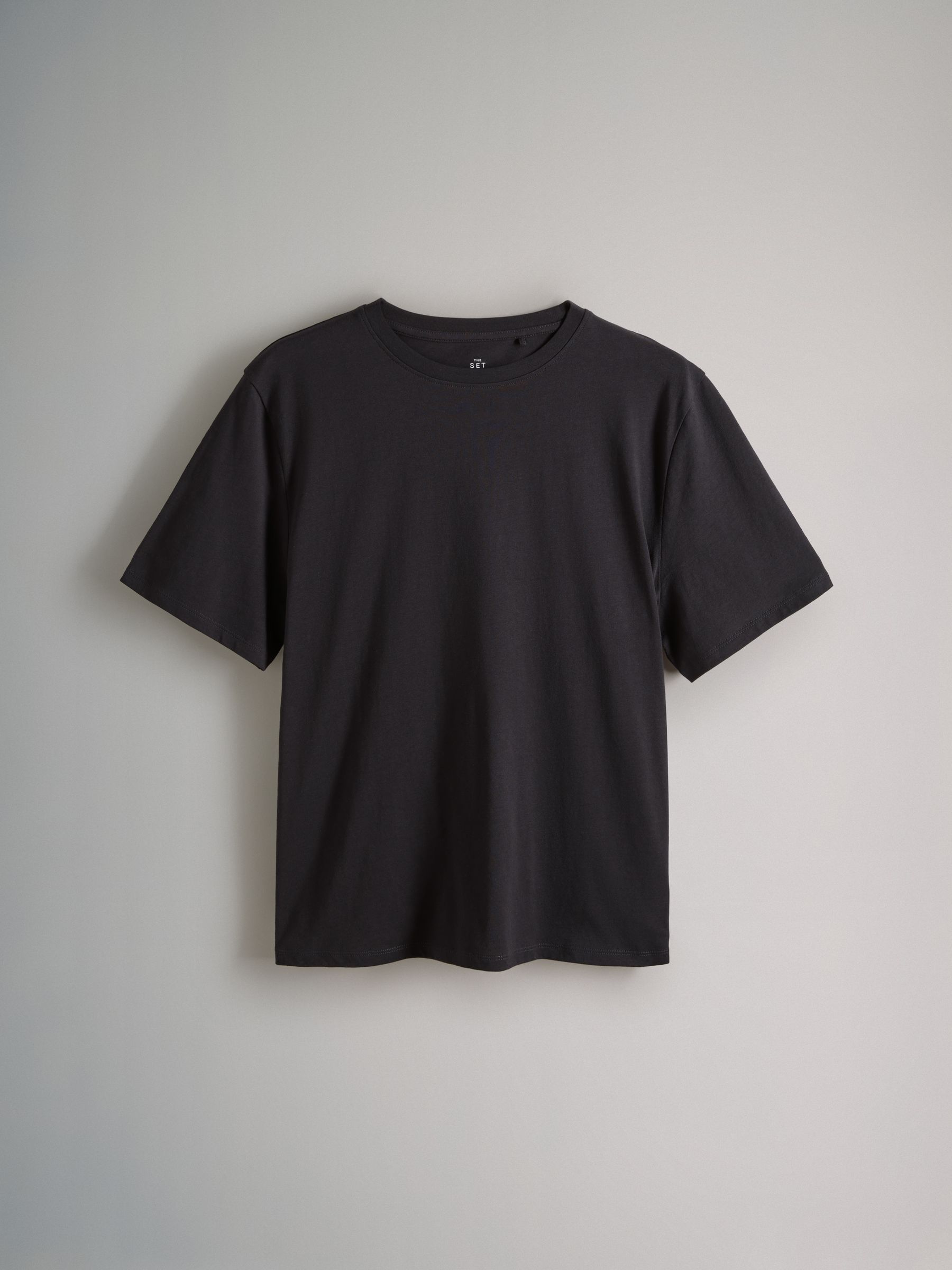Navy Blue/Blue/Red/Cream/Navy&White Stripe - 5 Pack Relaxed T-Shirts - Image 7 of 13